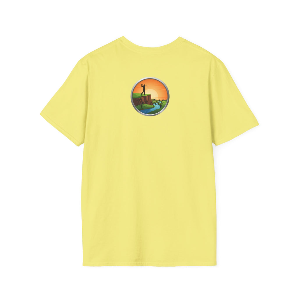 Golf Sunset River View T-Shirt — Scenic Golf Course Shirt