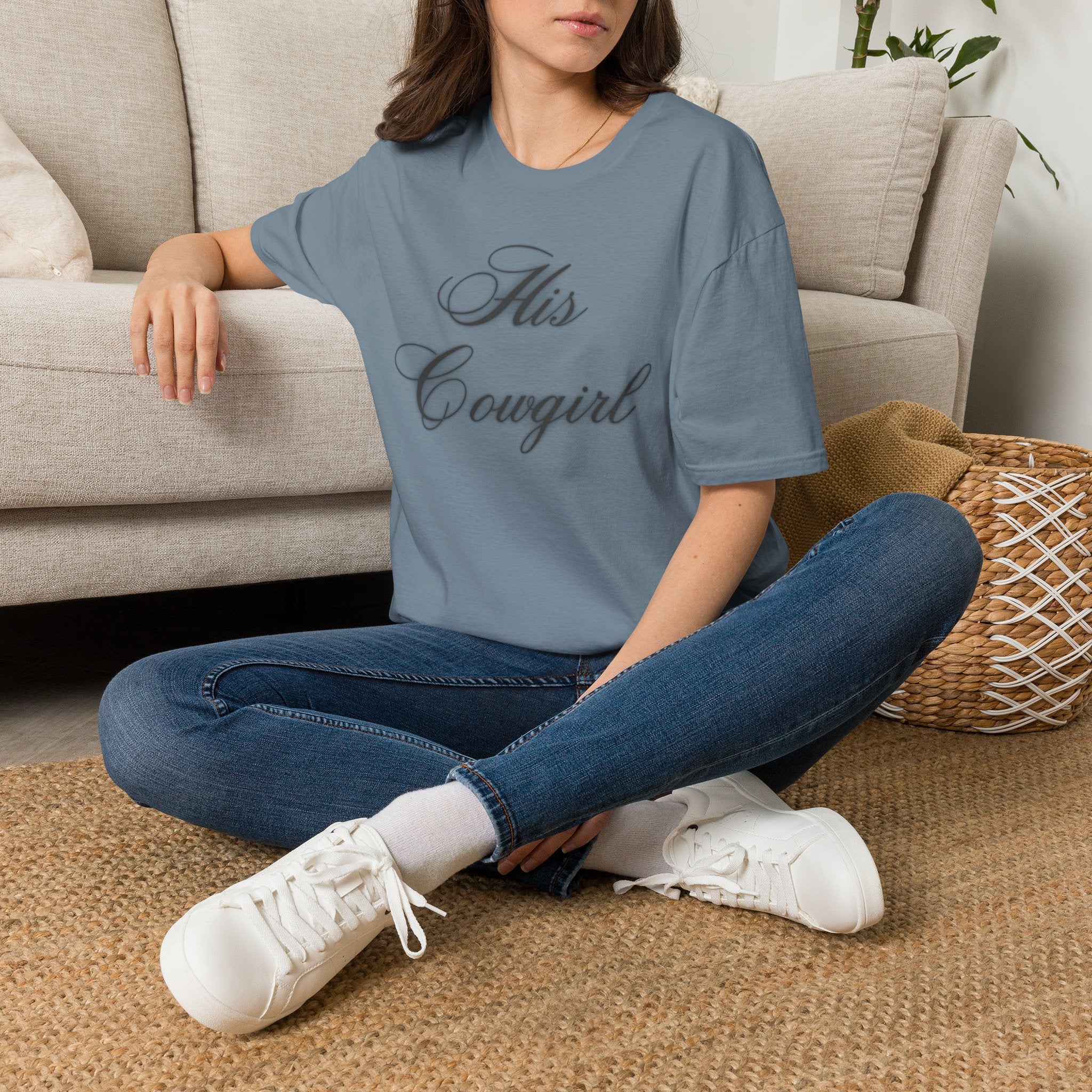 His Cowgirl T-Shirt — Cute Matching Couples Western Tee
