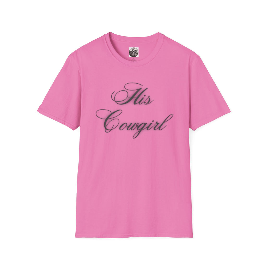 His Cowgirl T-Shirt — Cute Matching Couples Western Tee