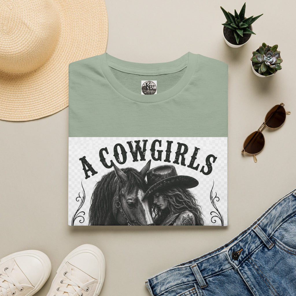 Cute Cowgirls Best Friend Tee