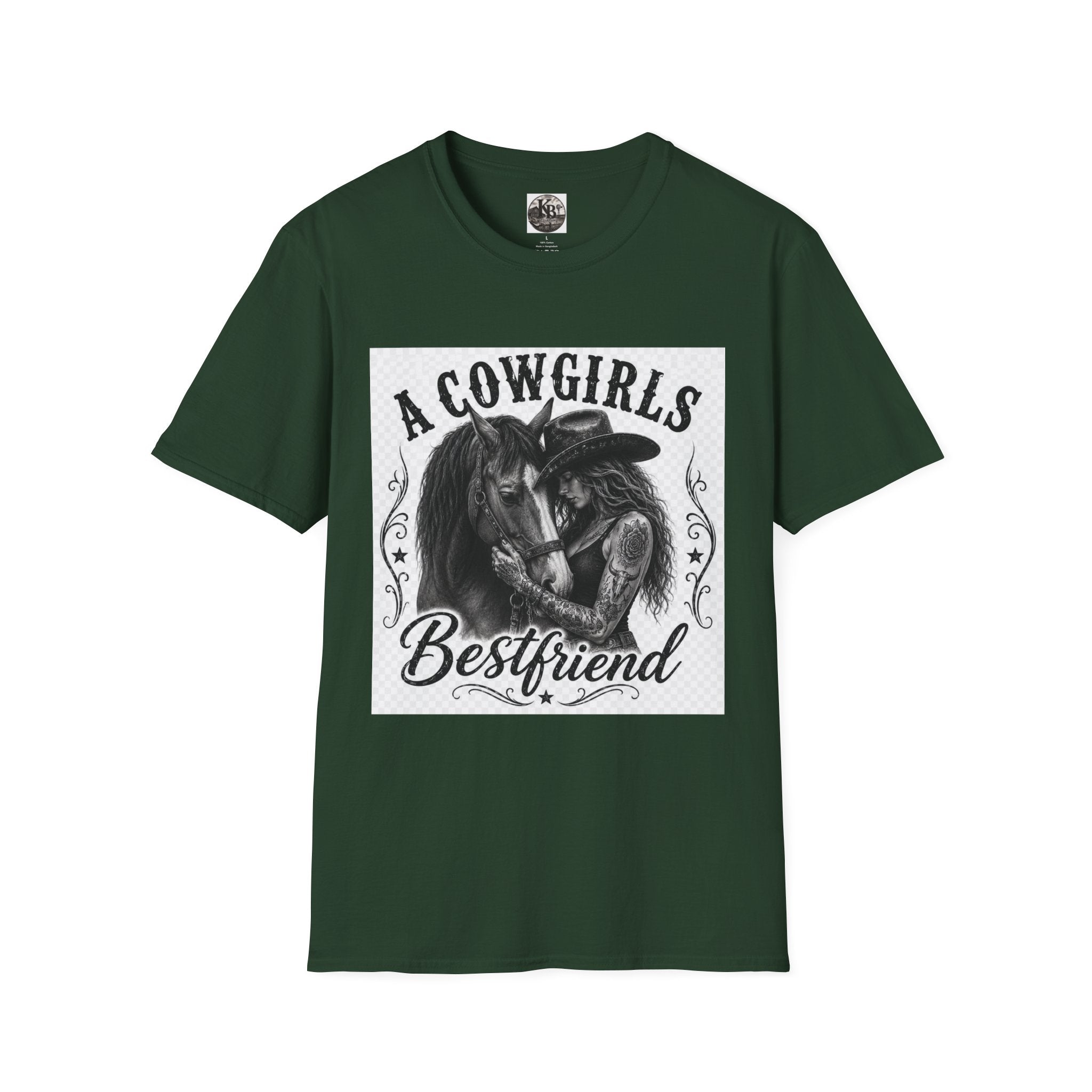 Cute Cowgirls Best Friend Tee