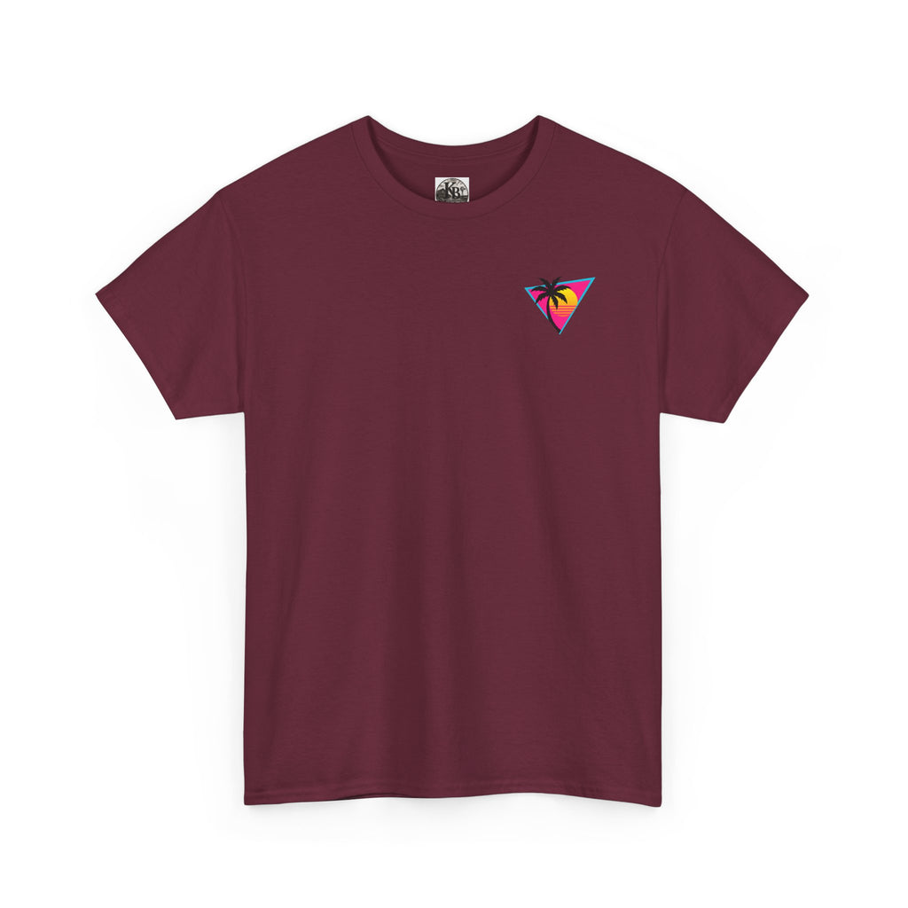 1980s Retro Palm Triangle Tee | You Don't Faze Me I Was Born In The 80s