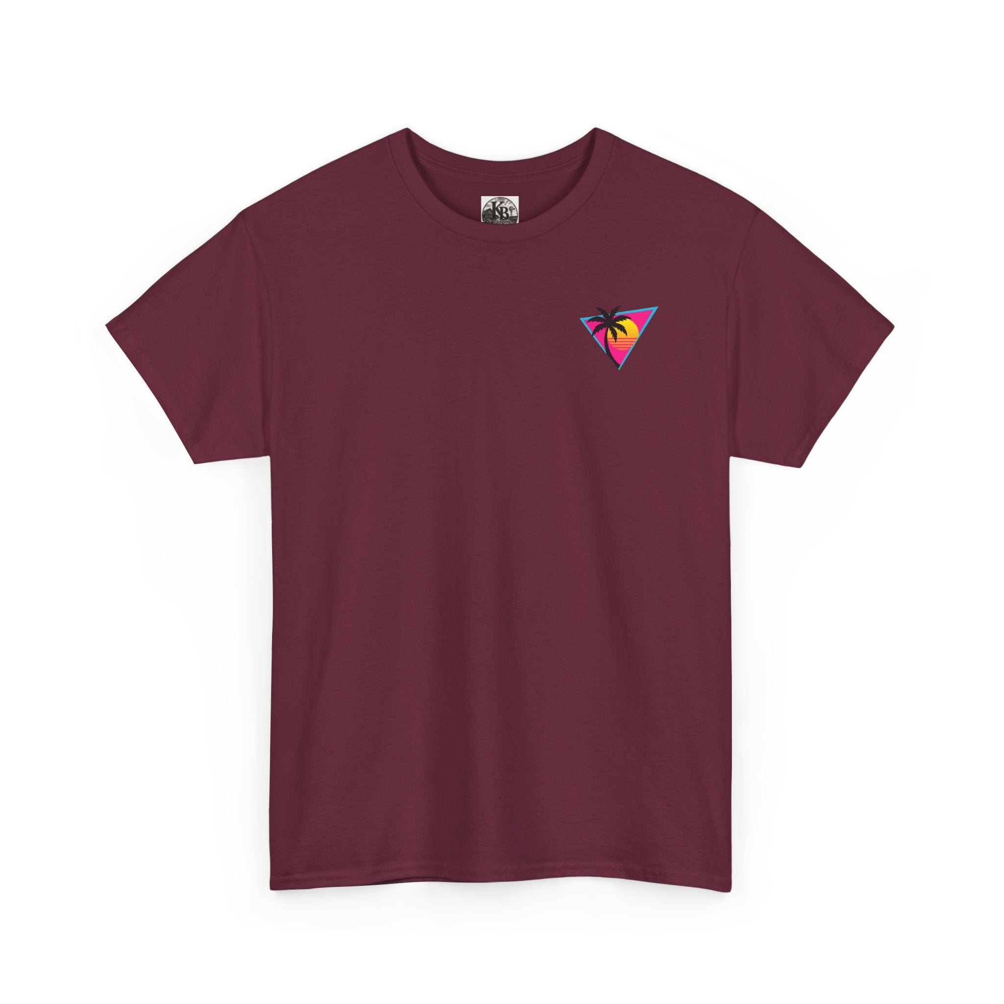 1980s Retro Palm Triangle Tee | You Don't Faze Me I Was Born In The 80s