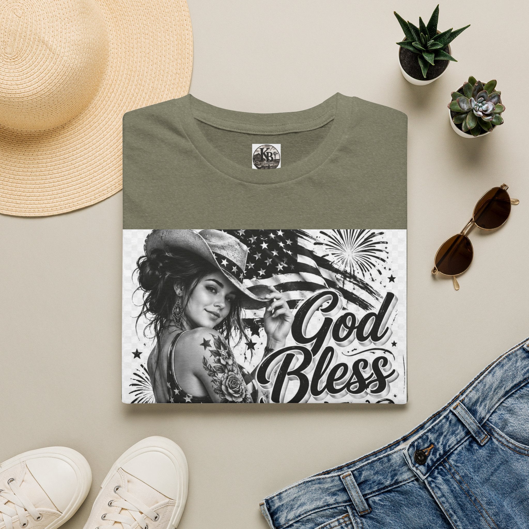 "God Bless the USA" Tee