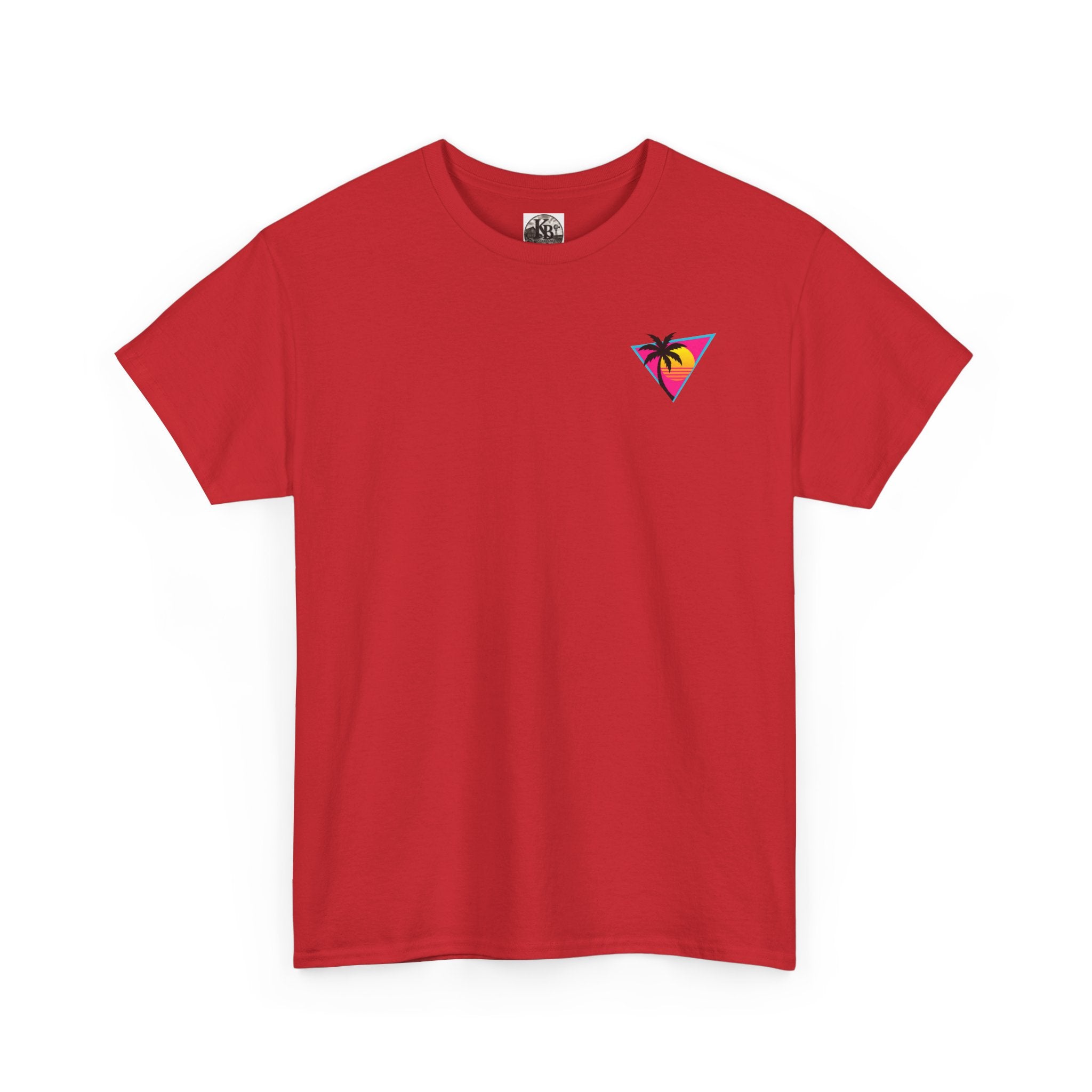 1980s Retro Palm Triangle Tee | You Don't Faze Me I Was Born In The 80s