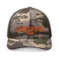 Camo hunting Hat — Embroidered 'The Thrill Is Not In The Kill But In The Chase'