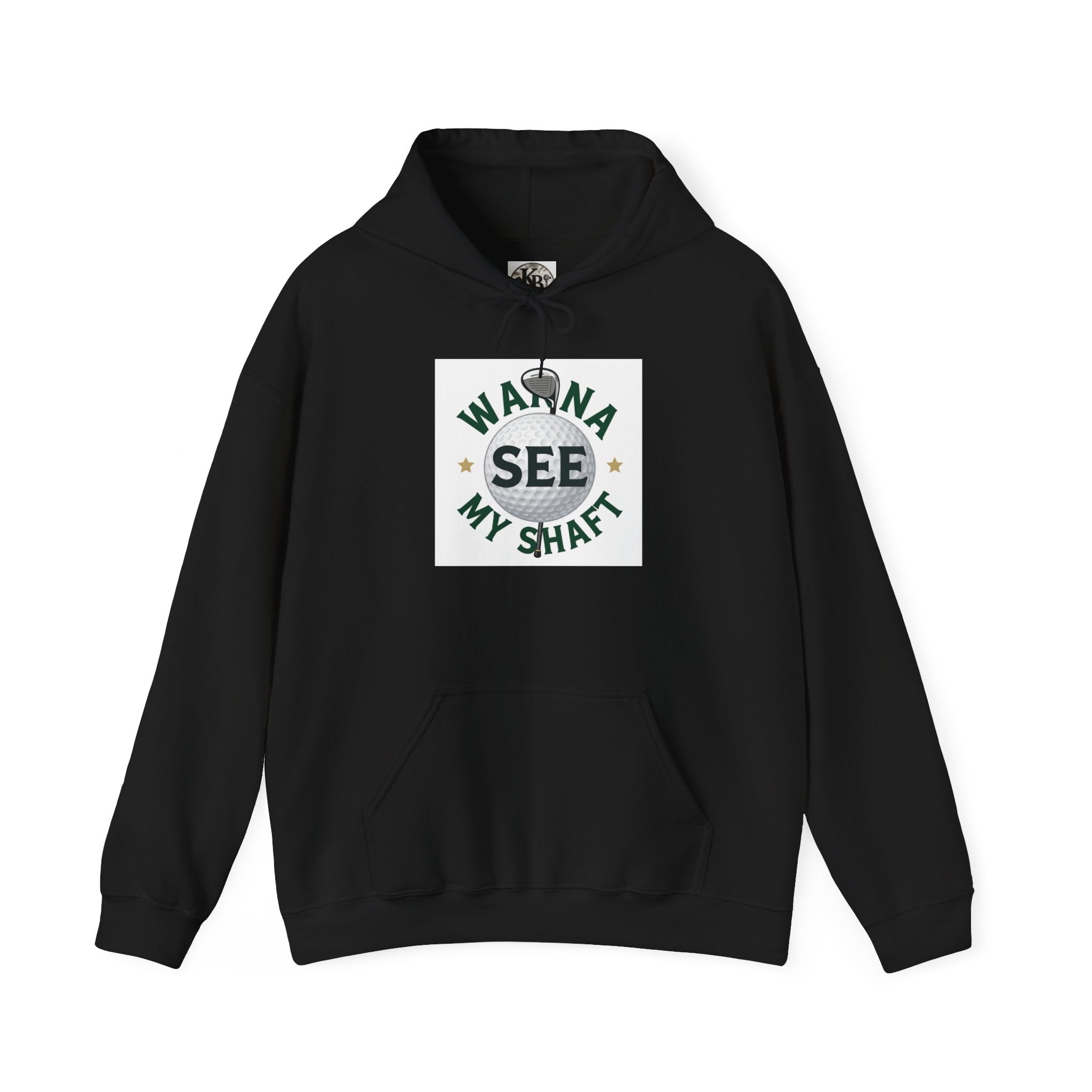 Hoodie — "Wanna See My Shaft" Funny Golfing Graphic Pullover