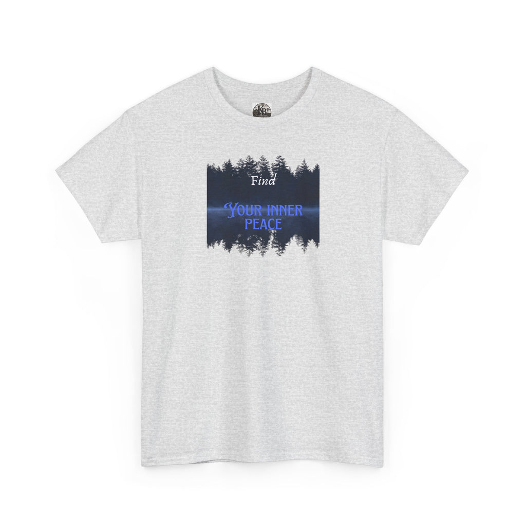 Find Your Inner Peace Tee | Forest Reflection Graphic Shirt