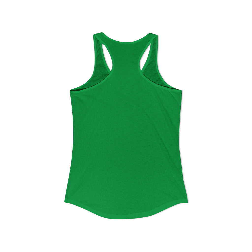 I'll Be in the Garden Flowery Tank Top — Women's Racerback Garden Shirt