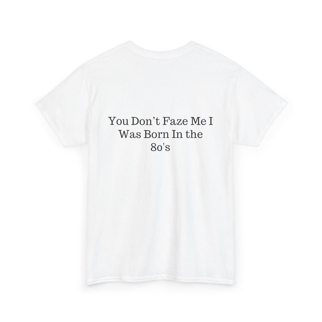 1980s Retro Palm Triangle Tee | You Don't Faze Me I Was Born In The 80s