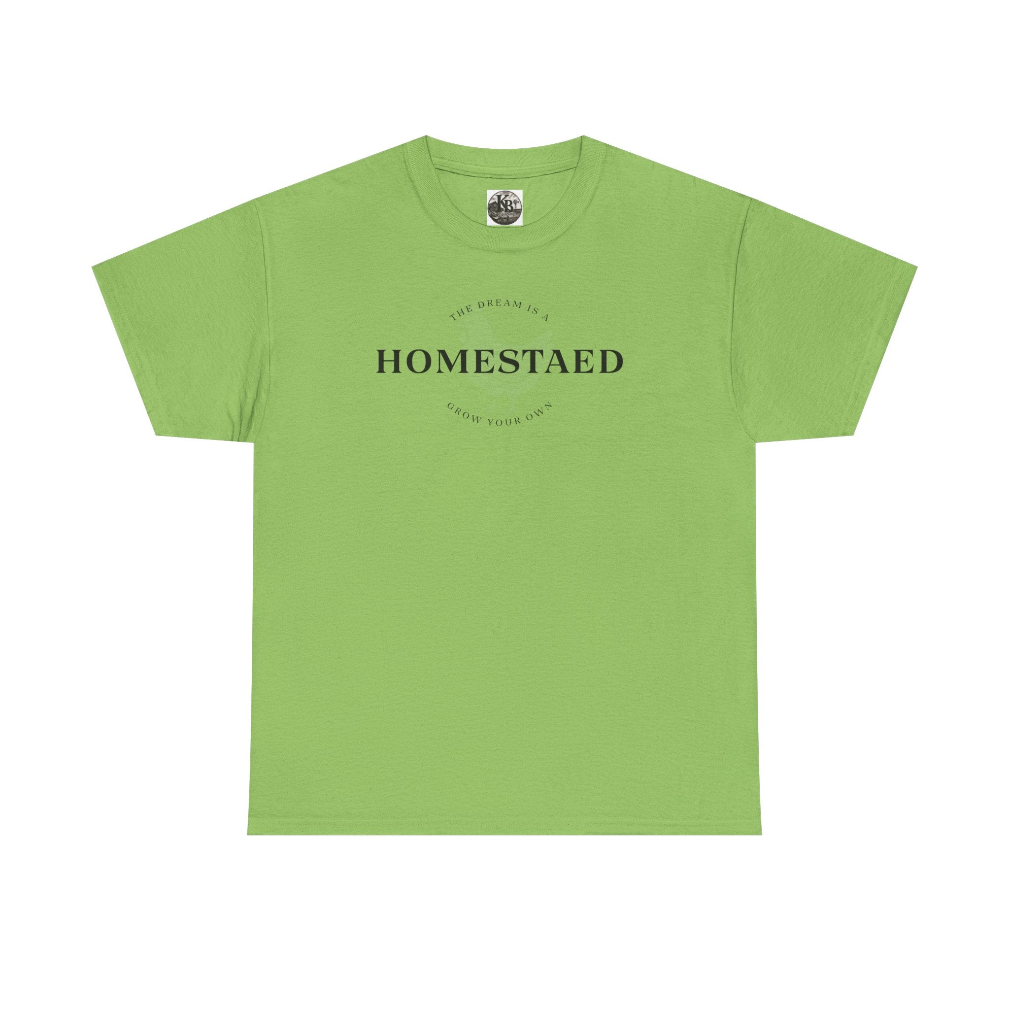 Homestead Logo Tee | Rustic Farmhouse Typography T-Shirt