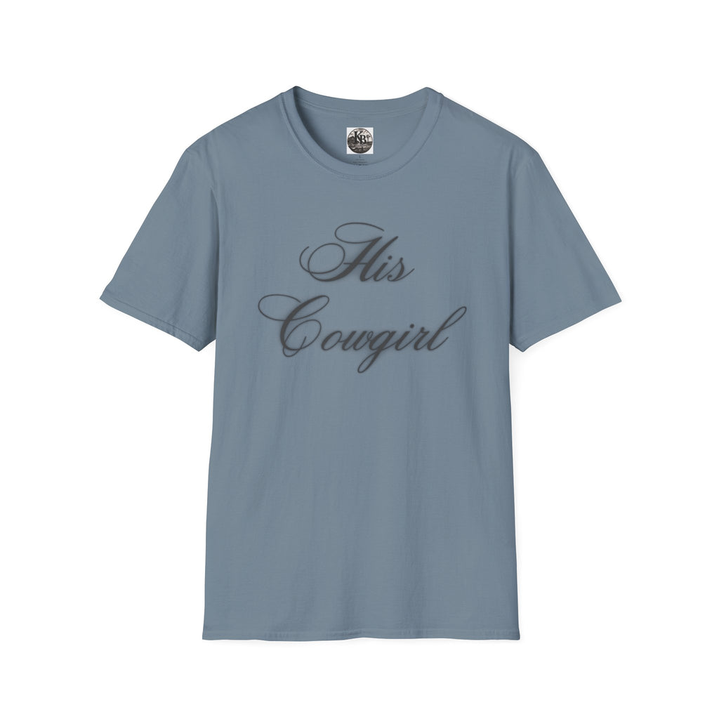 His Cowgirl T-Shirt — Cute Matching Couples Western Tee