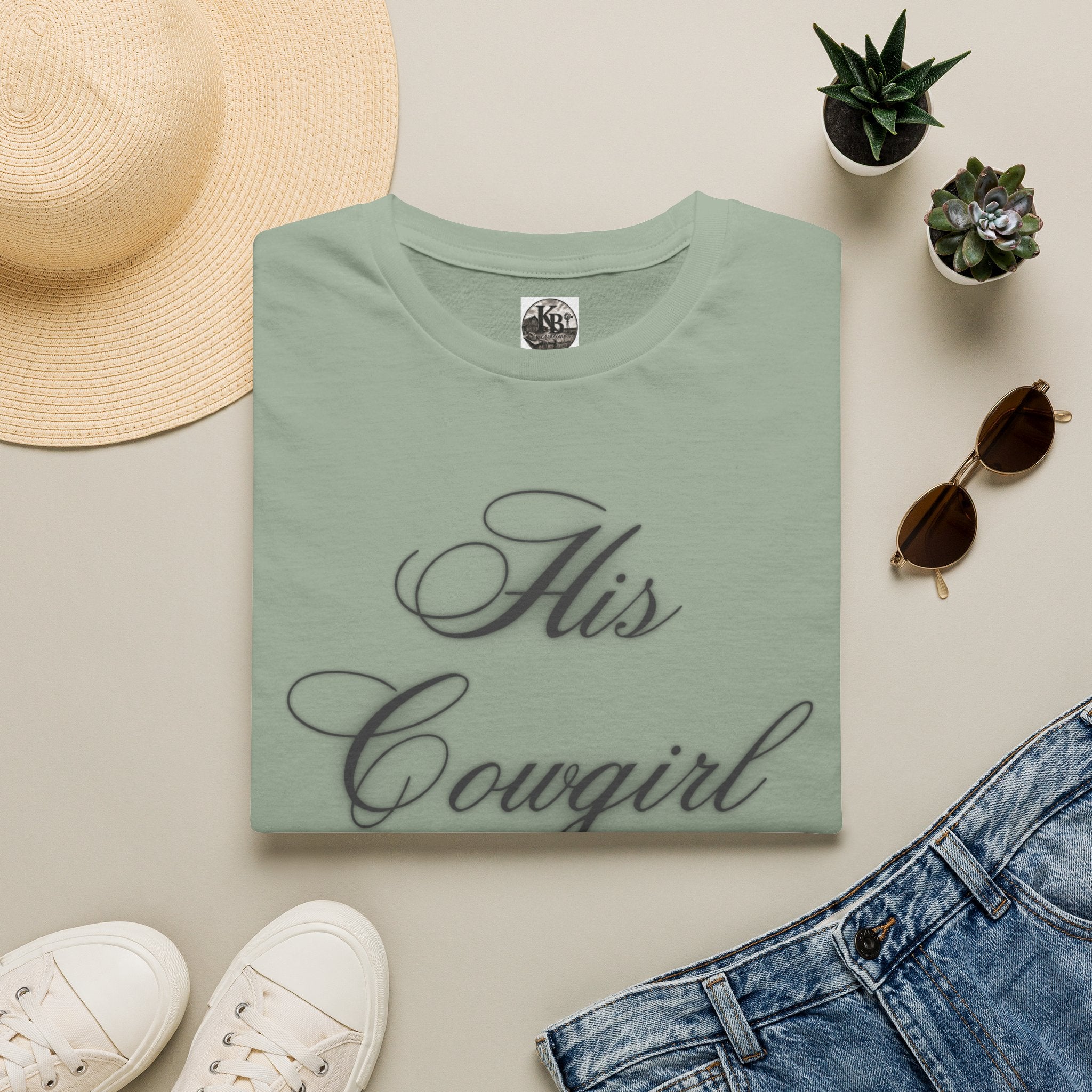 His Cowgirl T-Shirt — Cute Matching Couples Western Tee