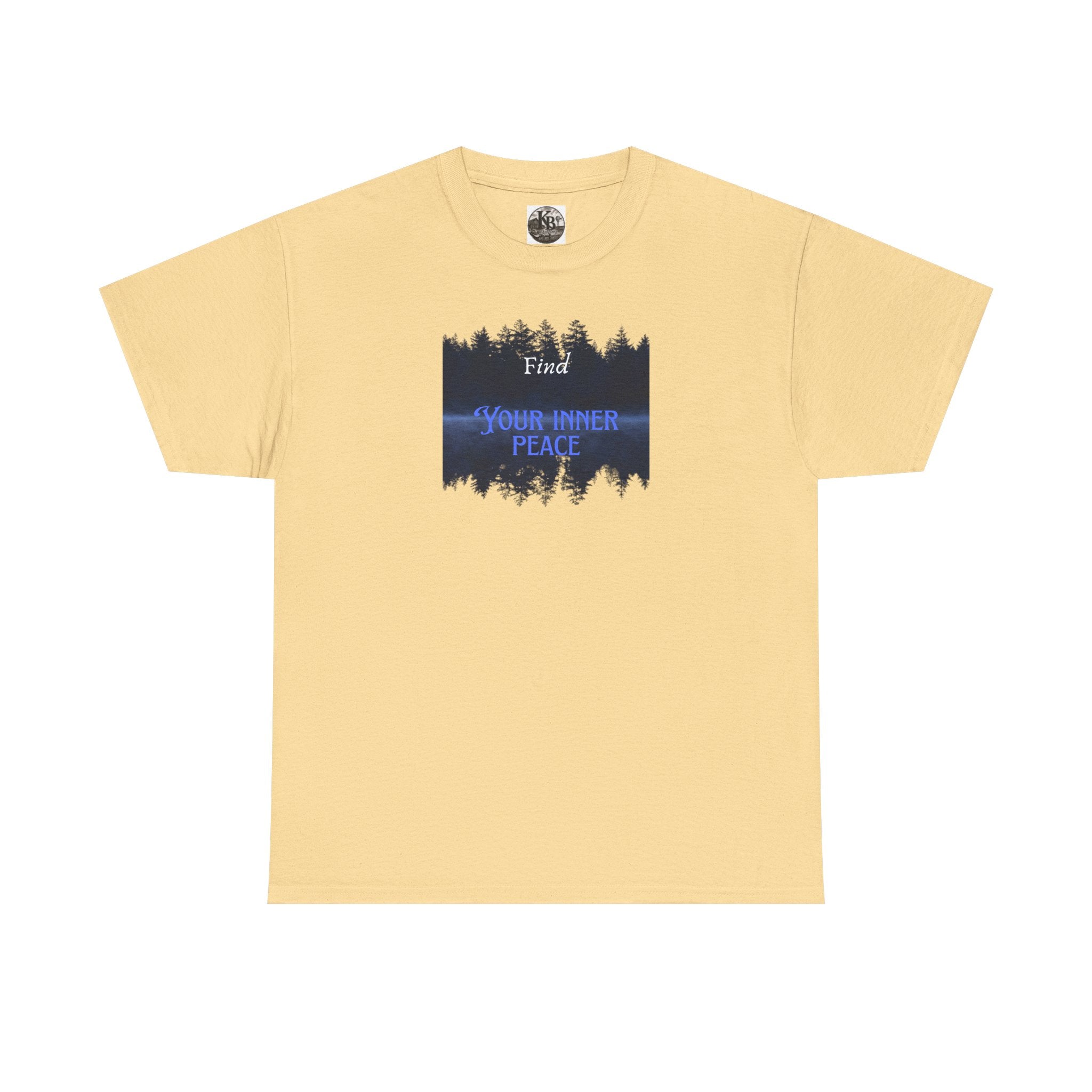 Find Your Inner Peace Tee | Forest Reflection Graphic Shirt