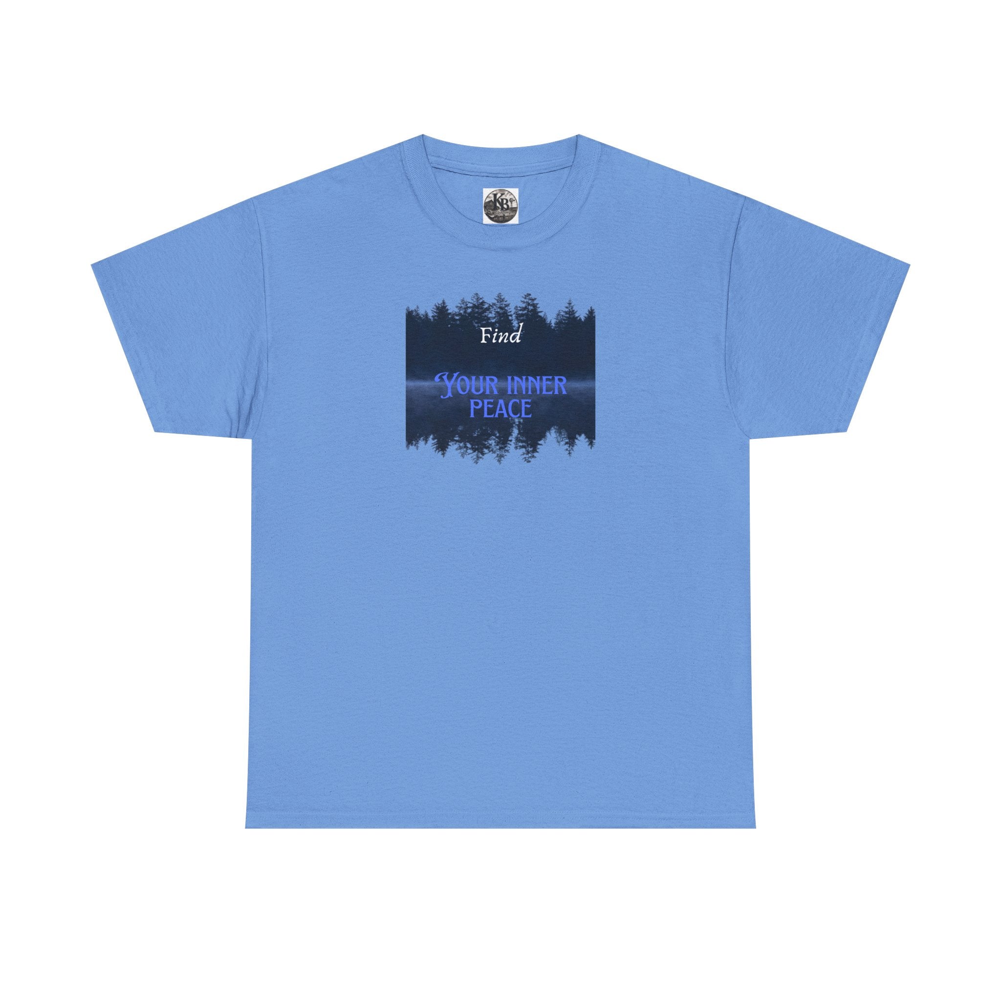 Find Your Inner Peace Tee | Forest Reflection Graphic Shirt