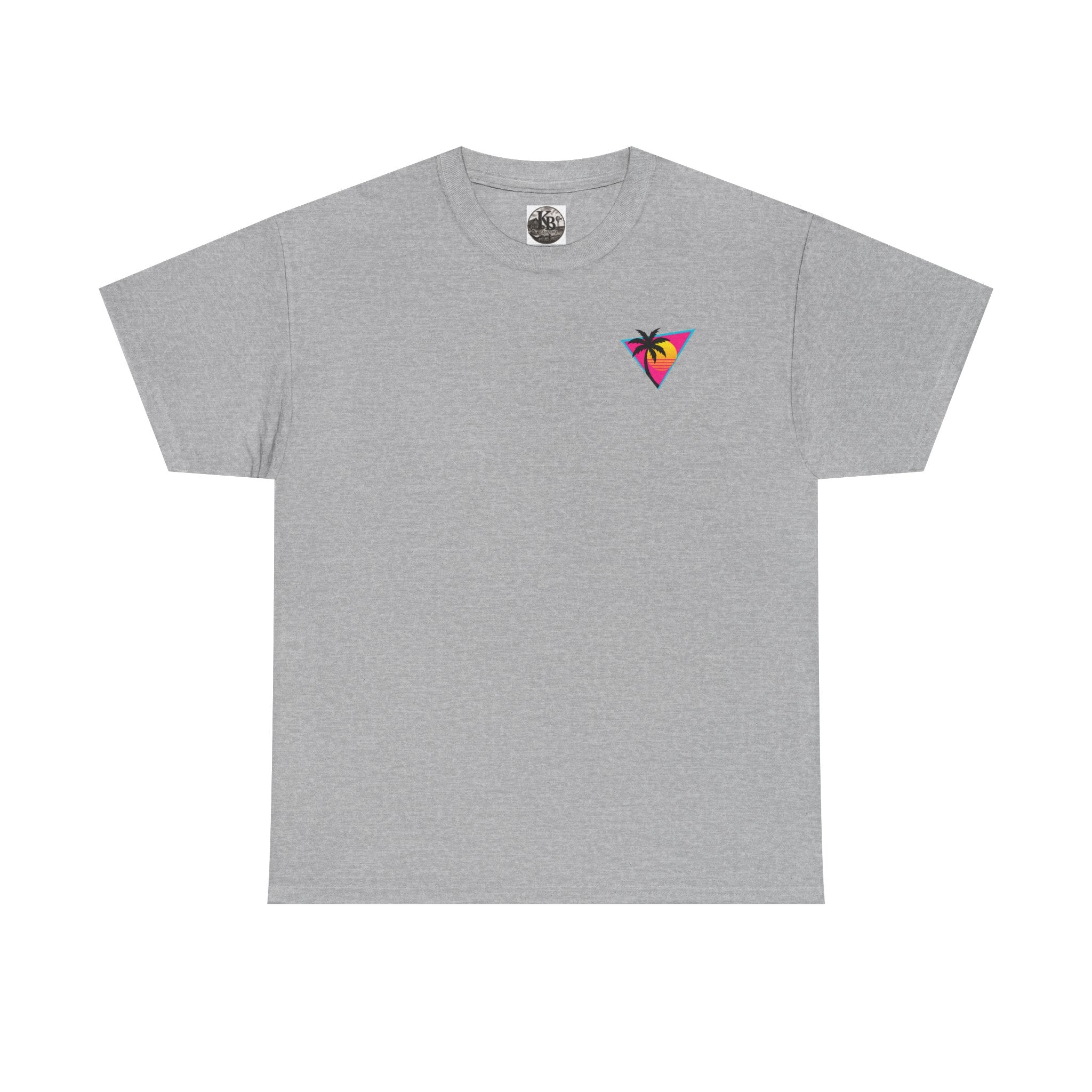 1980s Retro Palm Triangle Tee | You Don't Faze Me I Was Born In The 80s