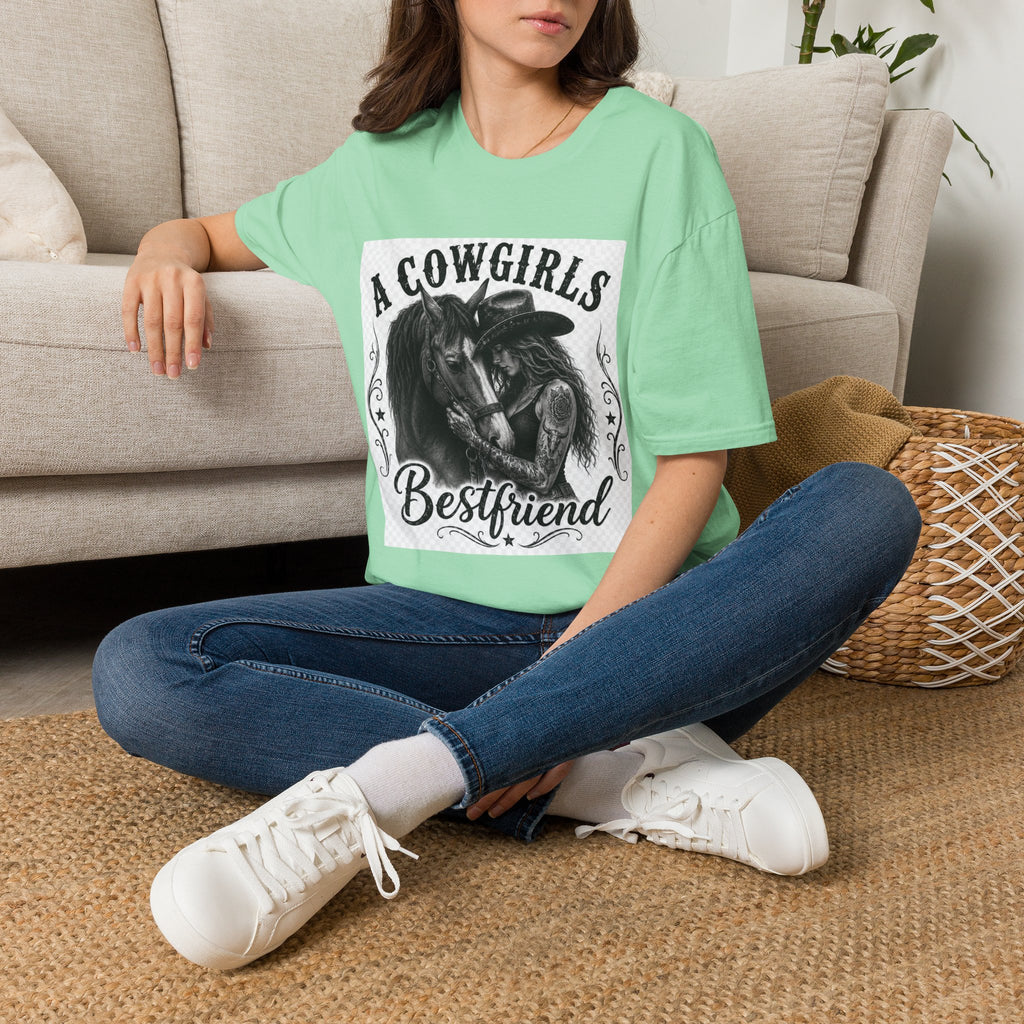 Cute Cowgirls Best Friend Tee