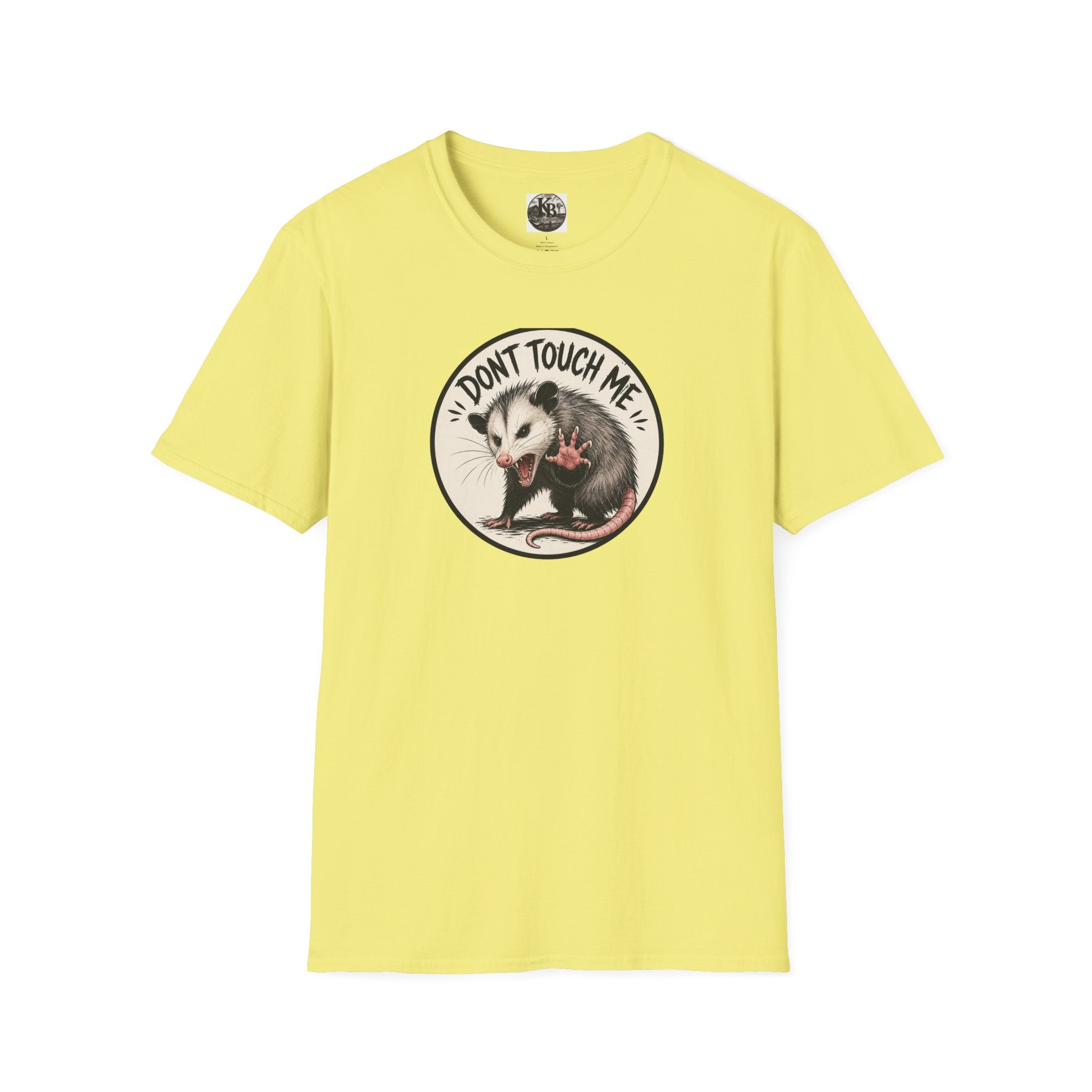 Don’t Touch Me Opossum T-Shirt | Cute Sass, Vintage Circle Design