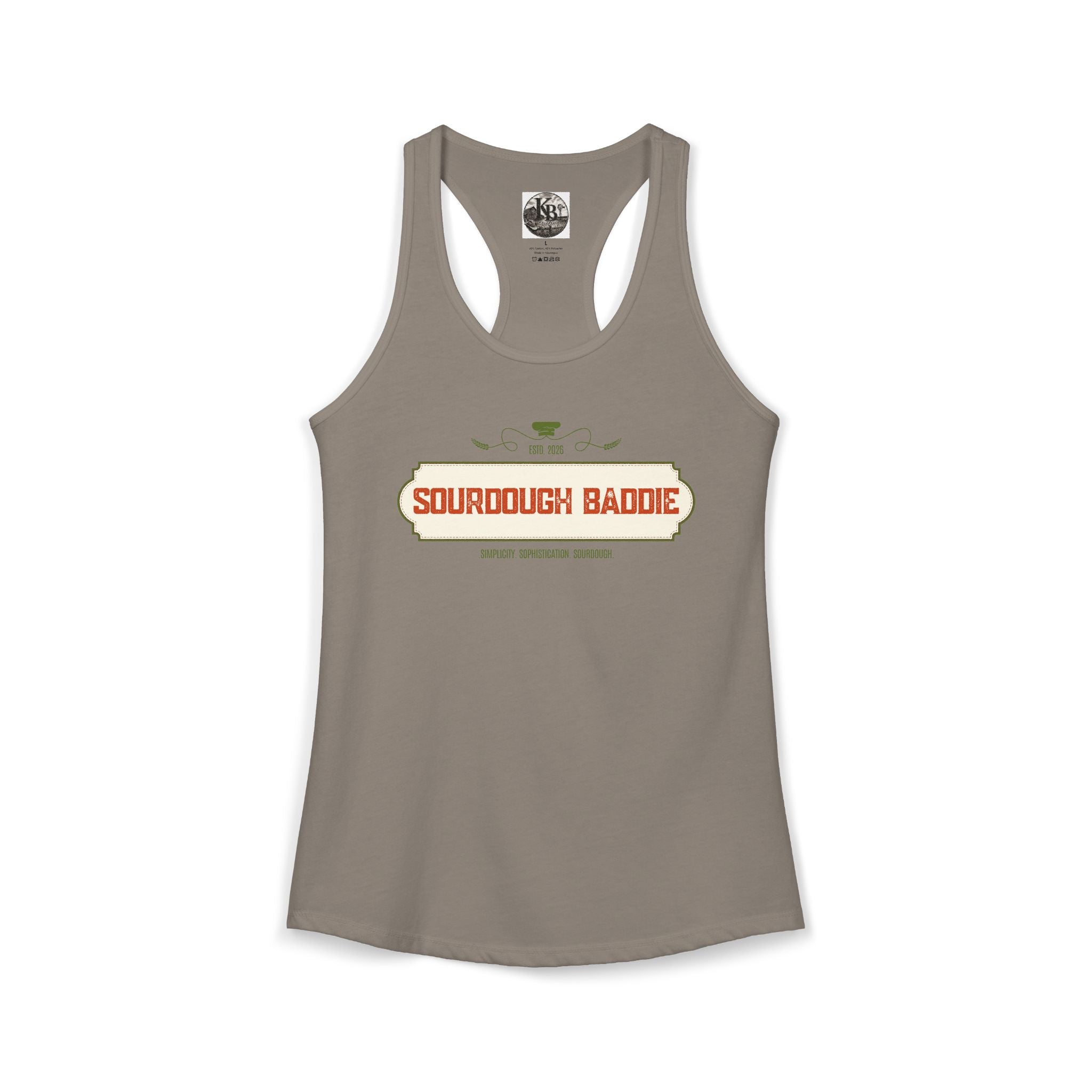 Sourdough Baddie Racerback Tank