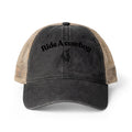Women's Washed Mesh-Back Cap Ride a cowboy