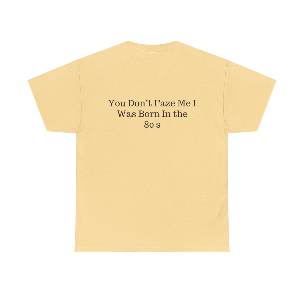 1980s Retro Palm Triangle Tee | You Don't Faze Me I Was Born In The 80s