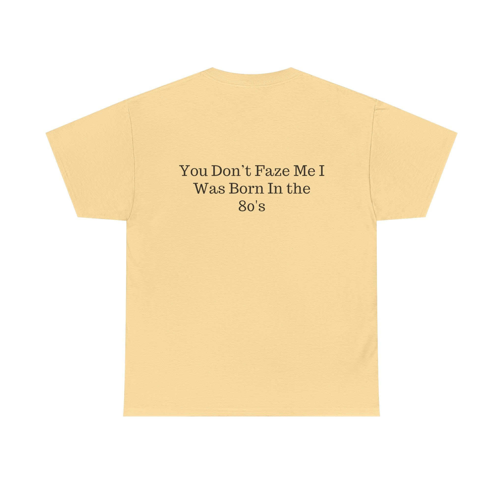 1980s Retro Palm Triangle Tee | You Don't Faze Me I Was Born In The 80s