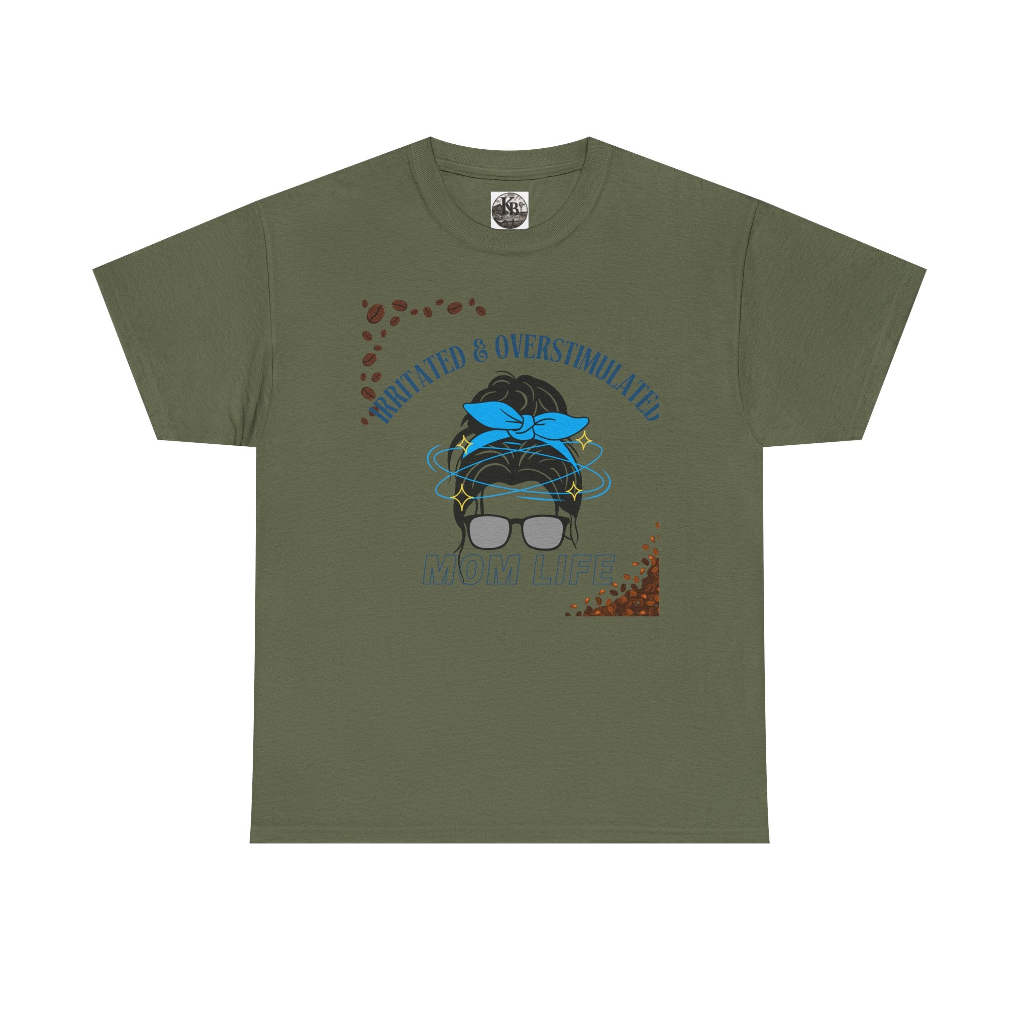 Irritated & Overstimulated Mom Life T-Shirt