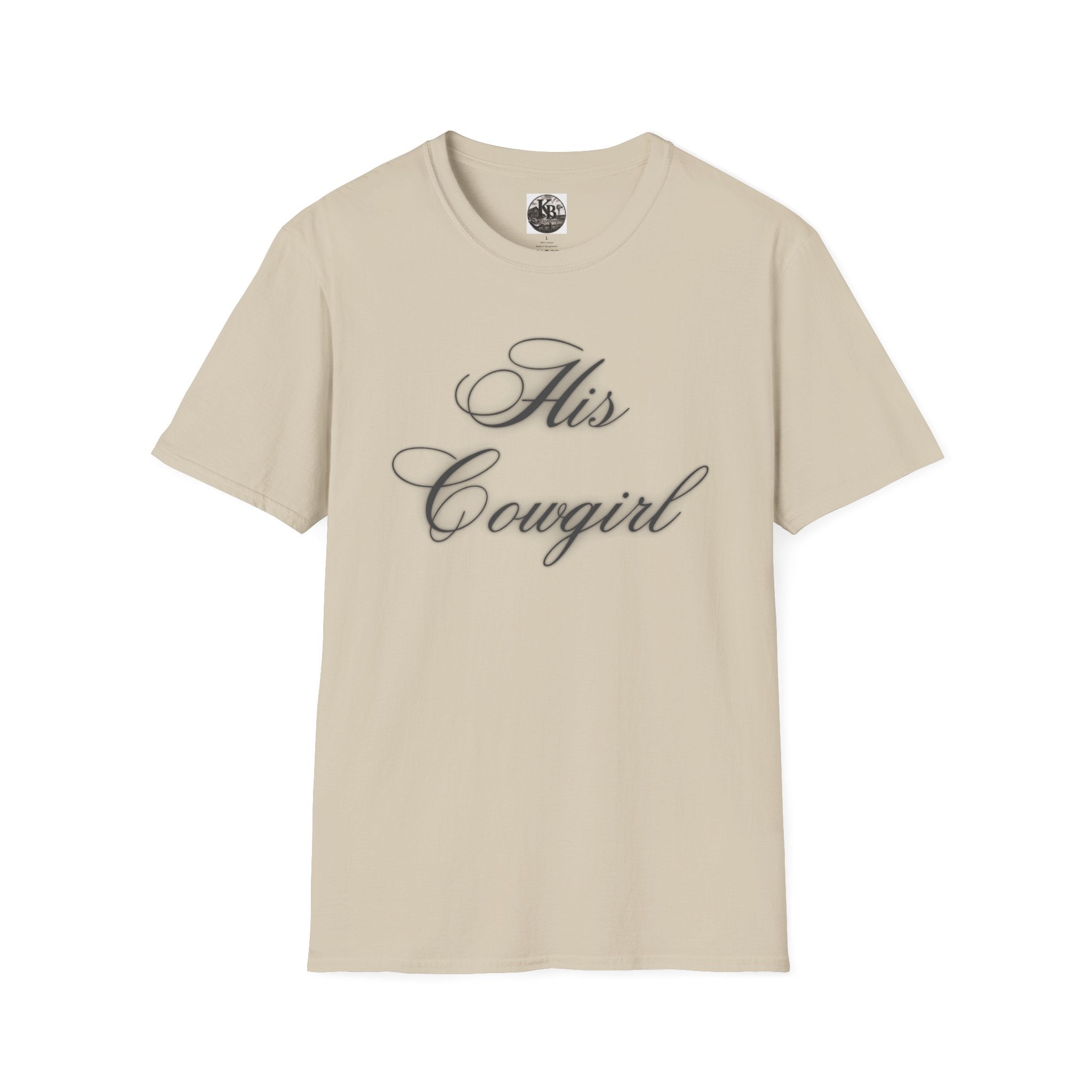 His Cowgirl T-Shirt — Cute Matching Couples Western Tee