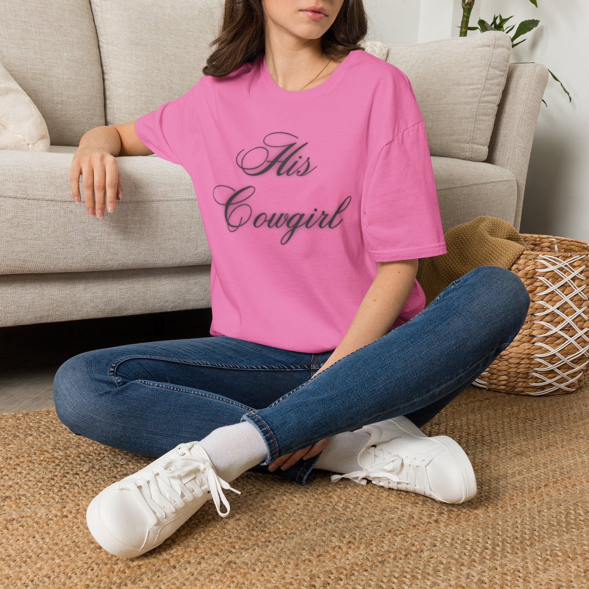 His Cowgirl T-Shirt — Cute Matching Couples Western Tee