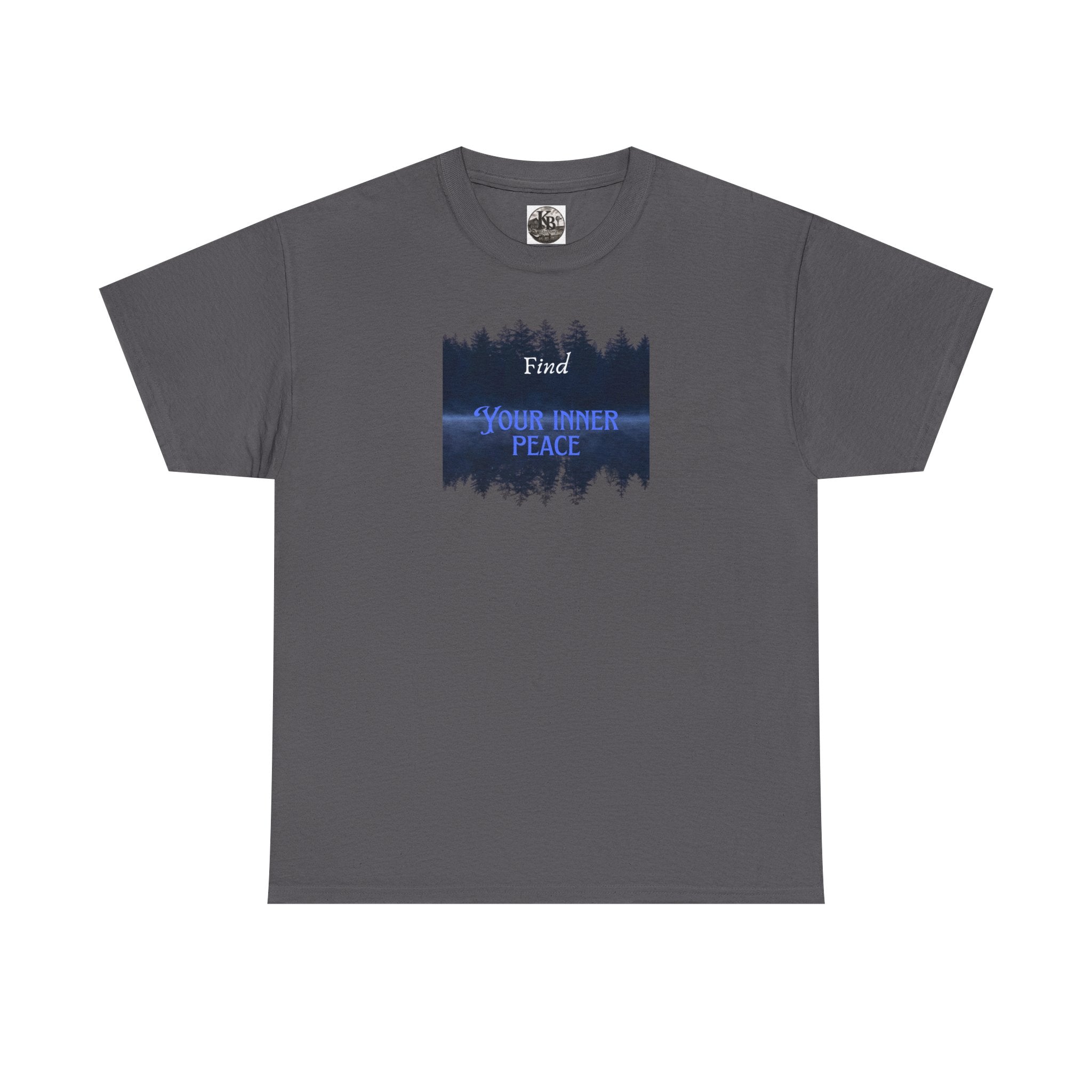 Find Your Inner Peace Tee | Forest Reflection Graphic Shirt