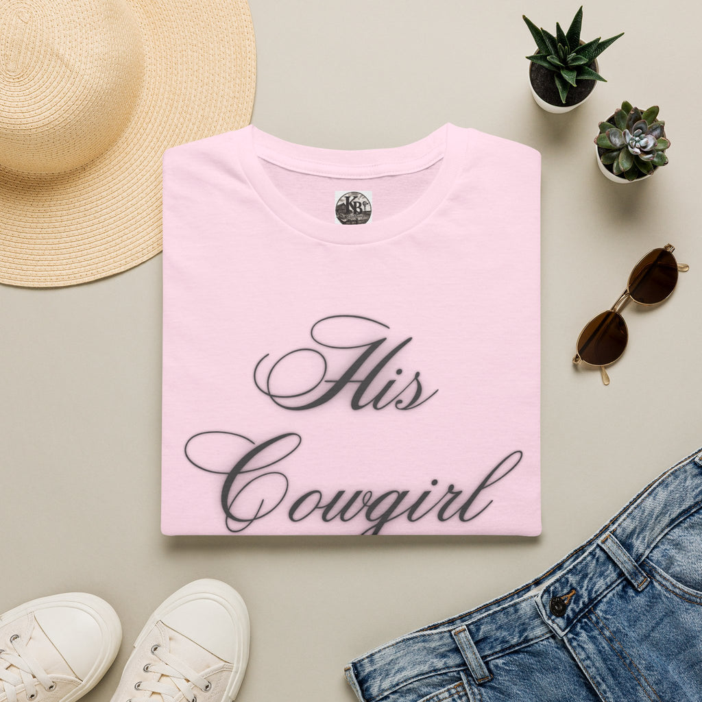 His Cowgirl T-Shirt — Cute Matching Couples Western Tee