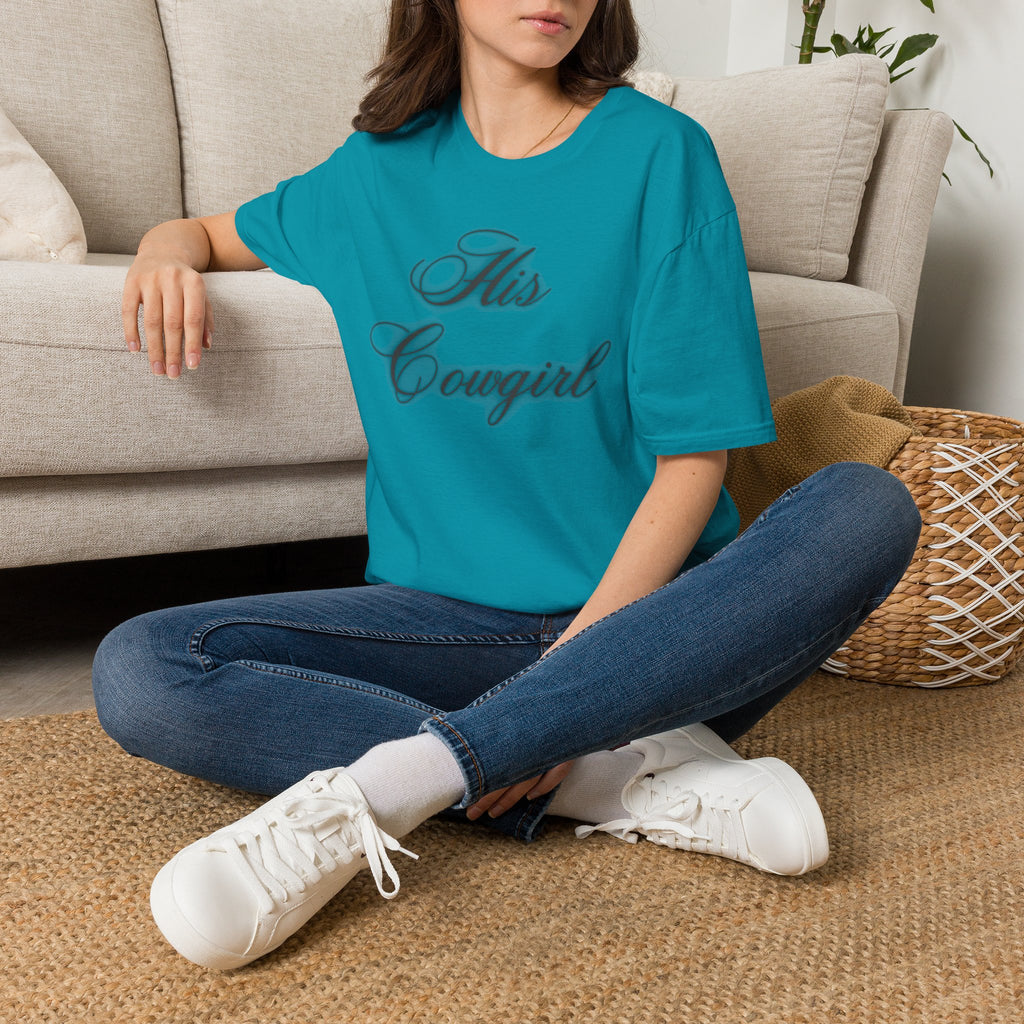 His Cowgirl T-Shirt — Cute Matching Couples Western Tee