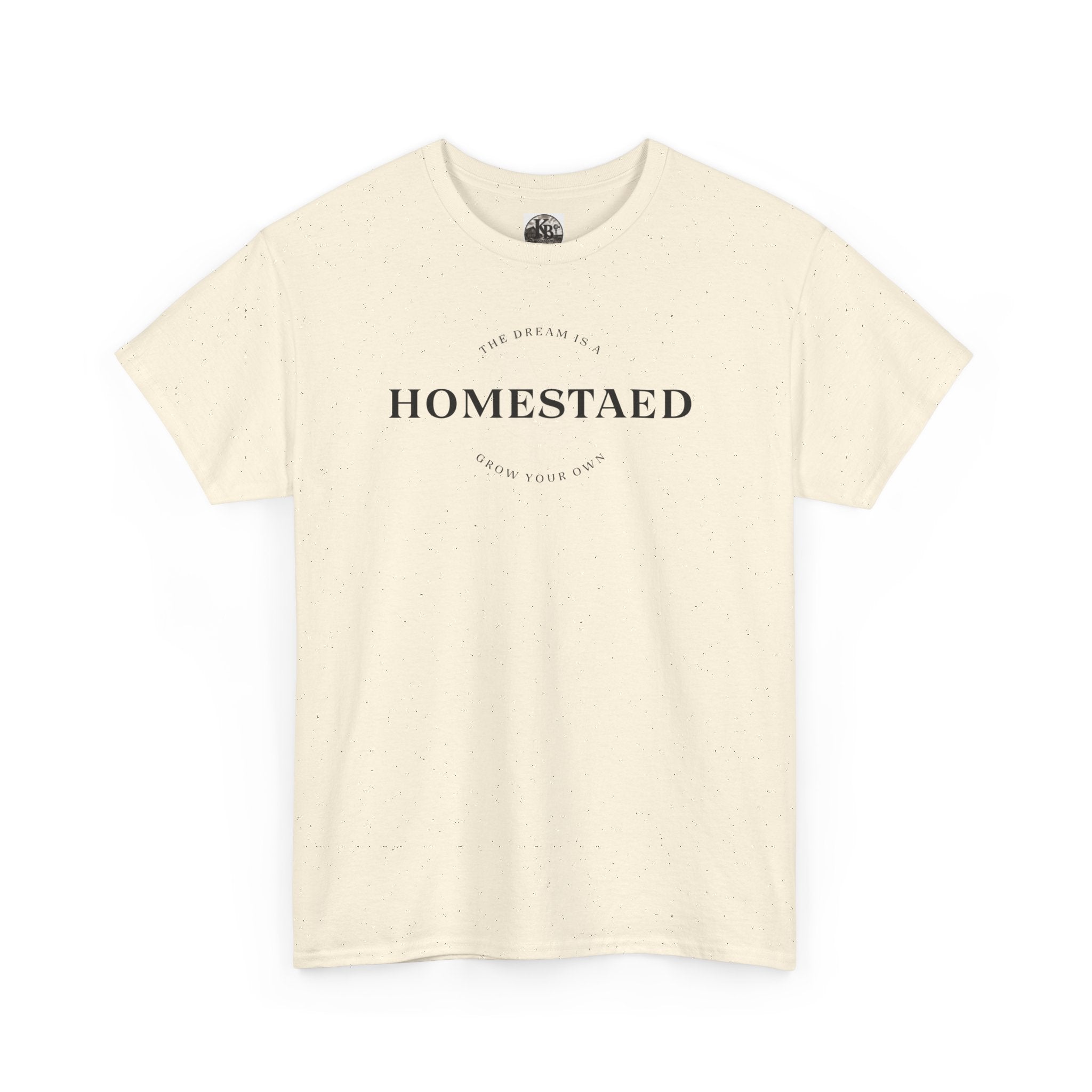Homestead Logo Tee | Rustic Farmhouse Typography T-Shirt