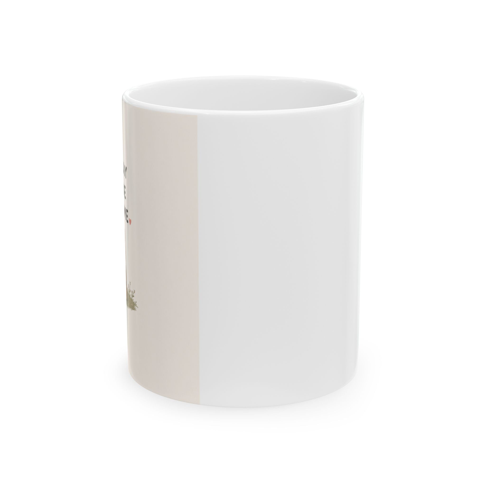 Floral Wildflower Ceramic Mug — 'You Are Loved' Inspirational Coffee Cup (11oz & 15oz)
