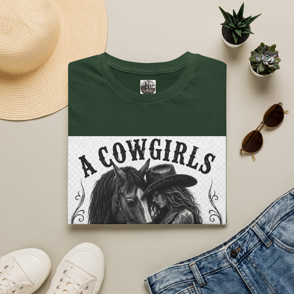 Cute Cowgirls Best Friend Tee