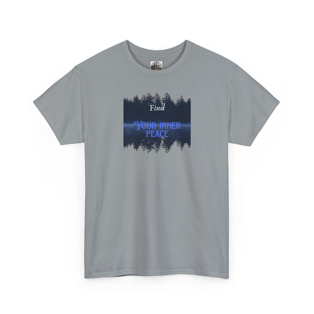 Find Your Inner Peace Tee | Forest Reflection Graphic Shirt