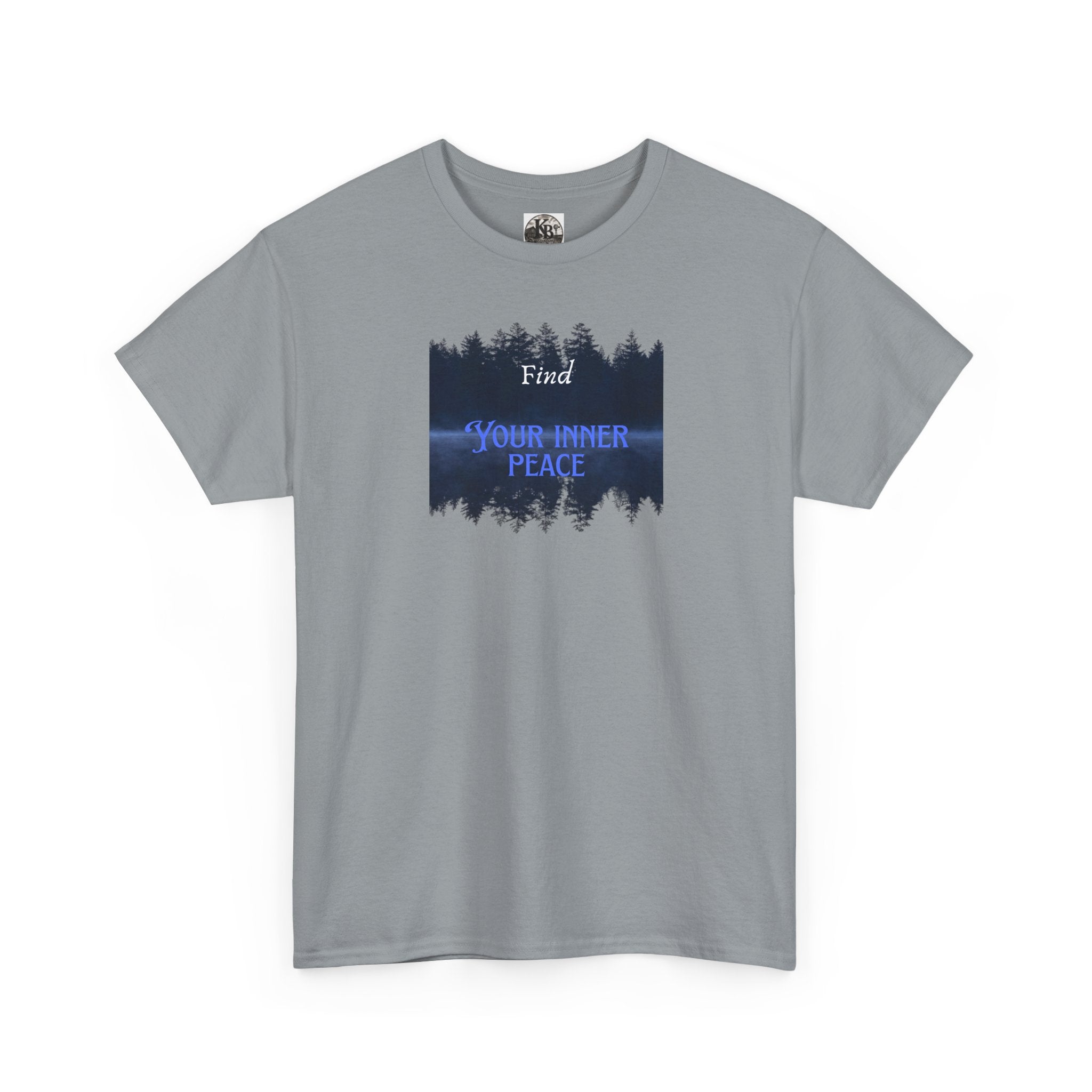 Find Your Inner Peace Tee | Forest Reflection Graphic Shirt