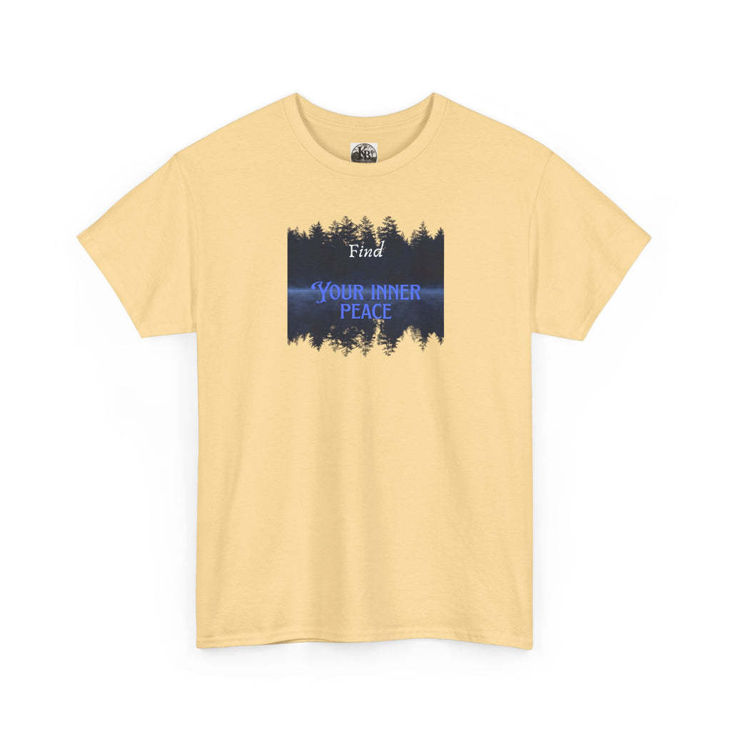 Find Your Inner Peace Tee | Forest Reflection Graphic Shirt