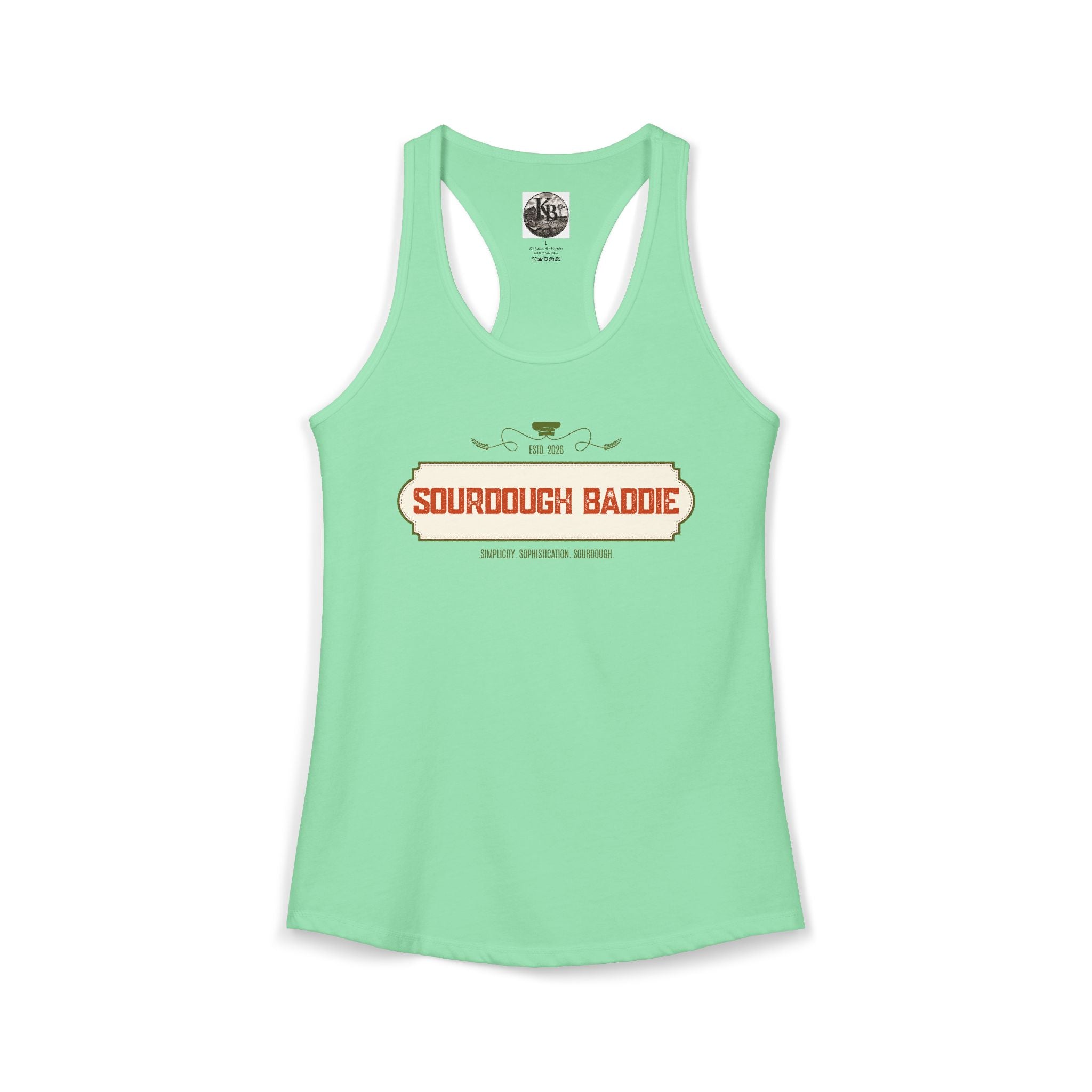 Sourdough Baddie Racerback Tank
