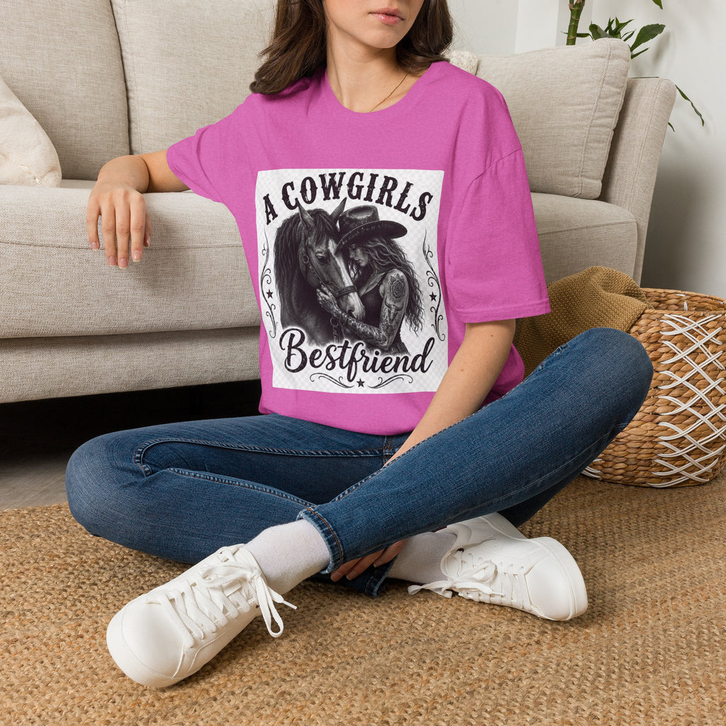 Cute Cowgirls Best Friend Tee