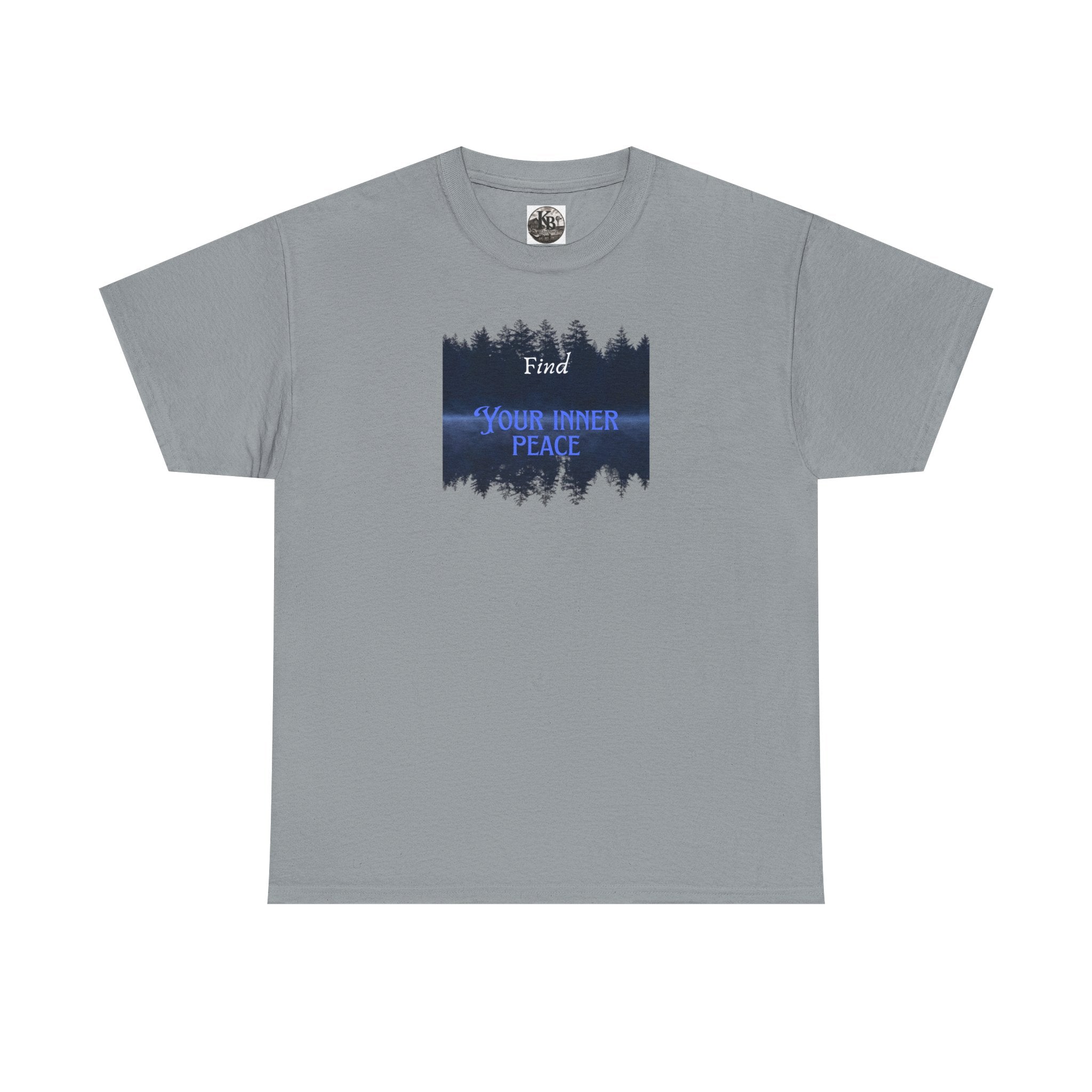 Find Your Inner Peace Tee | Forest Reflection Graphic Shirt