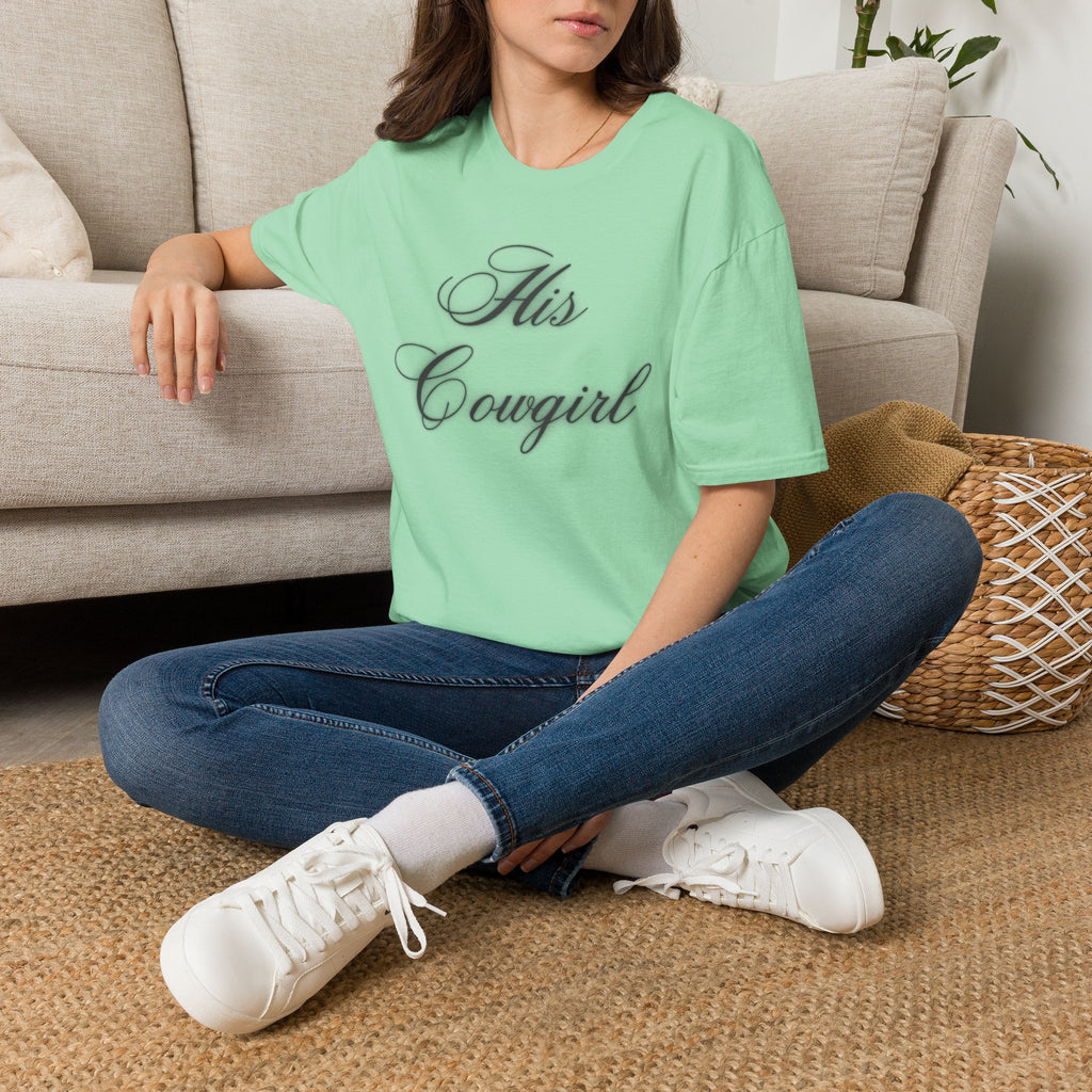 His Cowgirl T-Shirt — Cute Matching Couples Western Tee