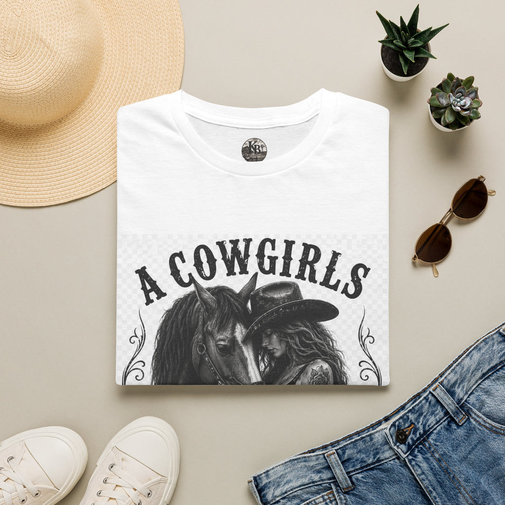Cute Cowgirls Best Friend Tee