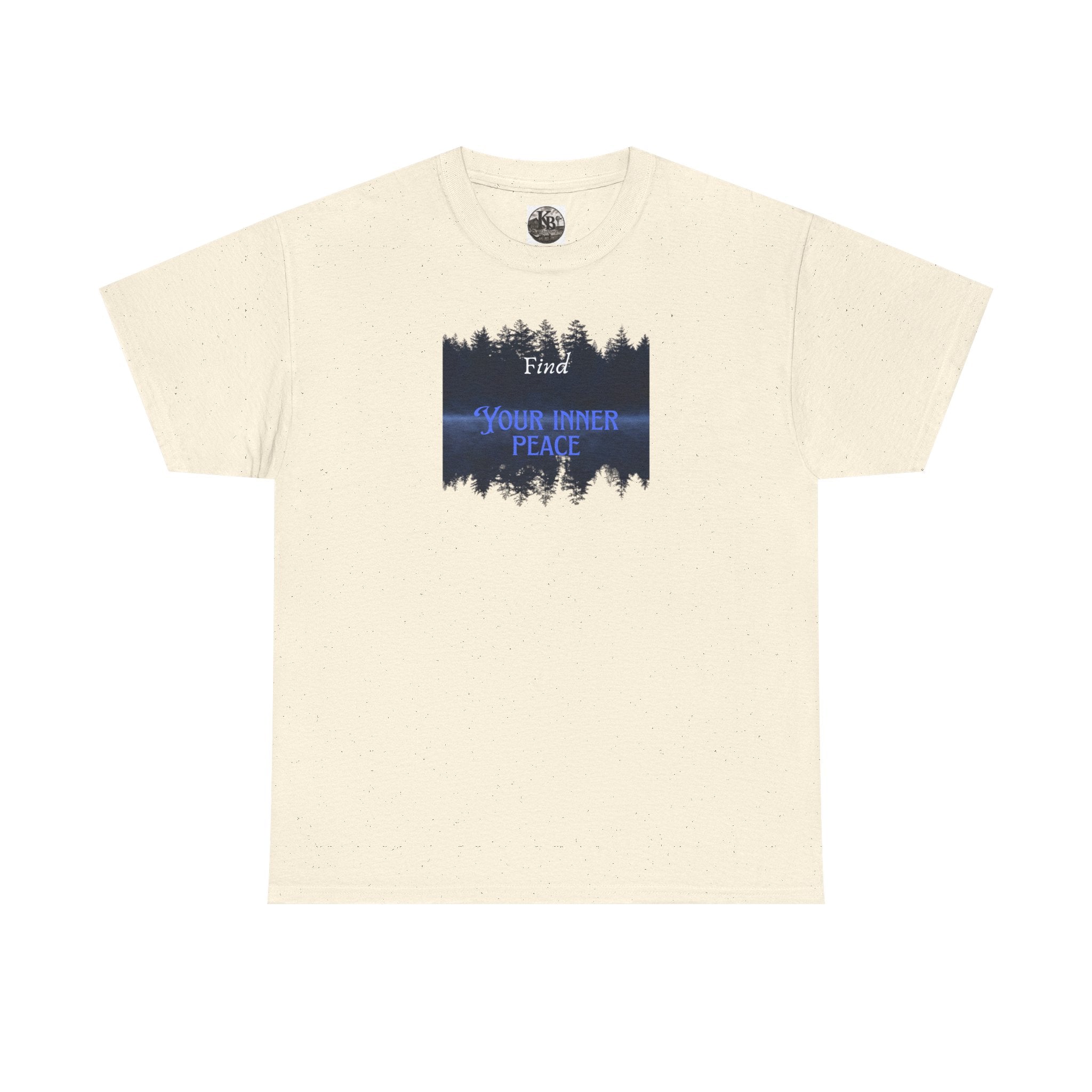 Find Your Inner Peace Tee | Forest Reflection Graphic Shirt