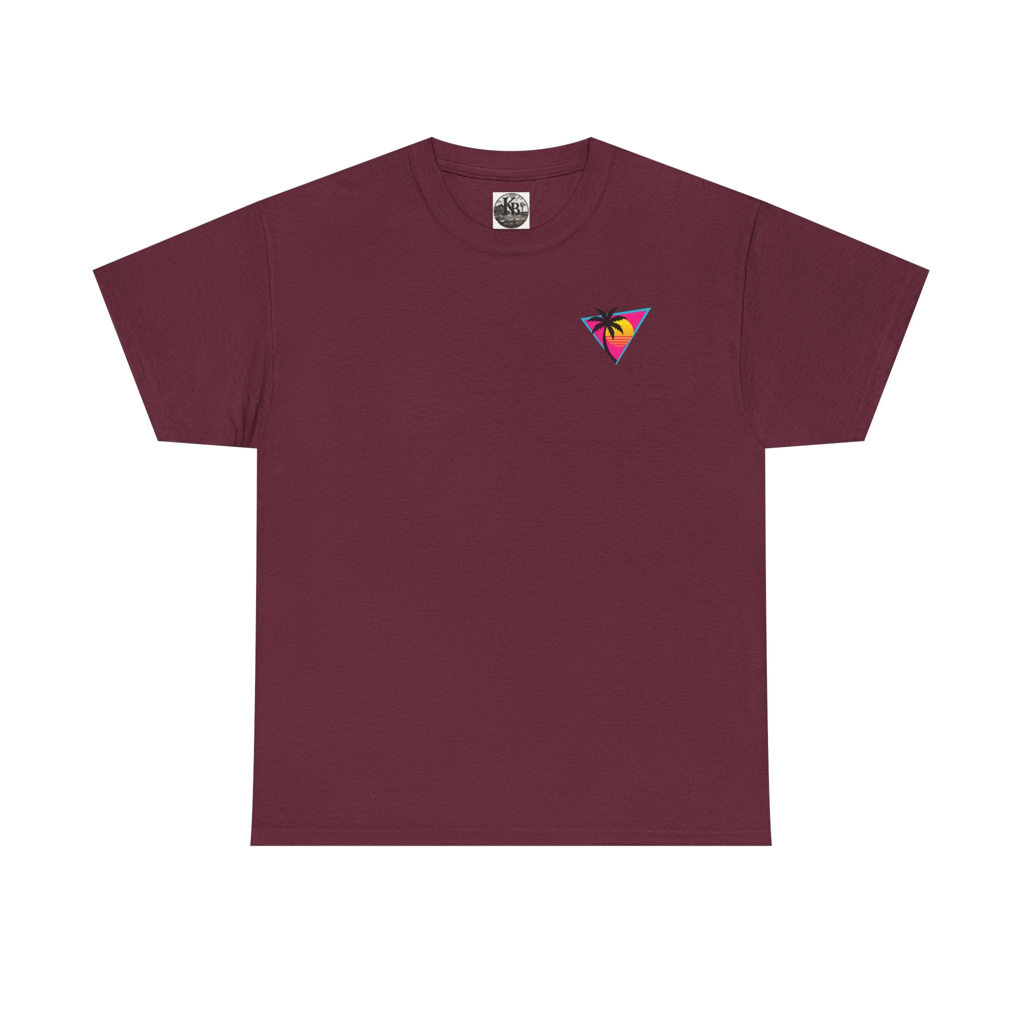 1980s Retro Palm Triangle Tee | You Don't Faze Me I Was Born In The 80s