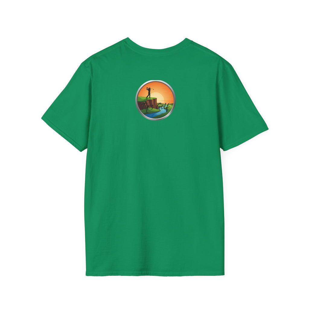 Golf Sunset River View T-Shirt — Scenic Golf Course Shirt