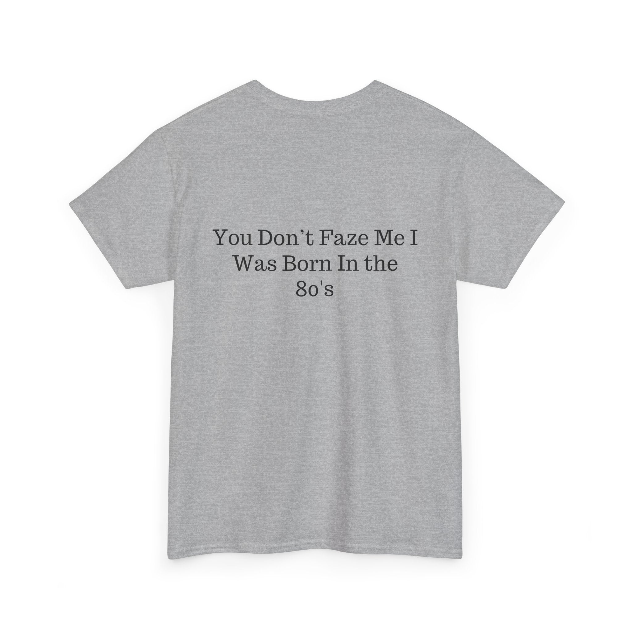 1980s Retro Palm Triangle Tee | You Don't Faze Me I Was Born In The 80s