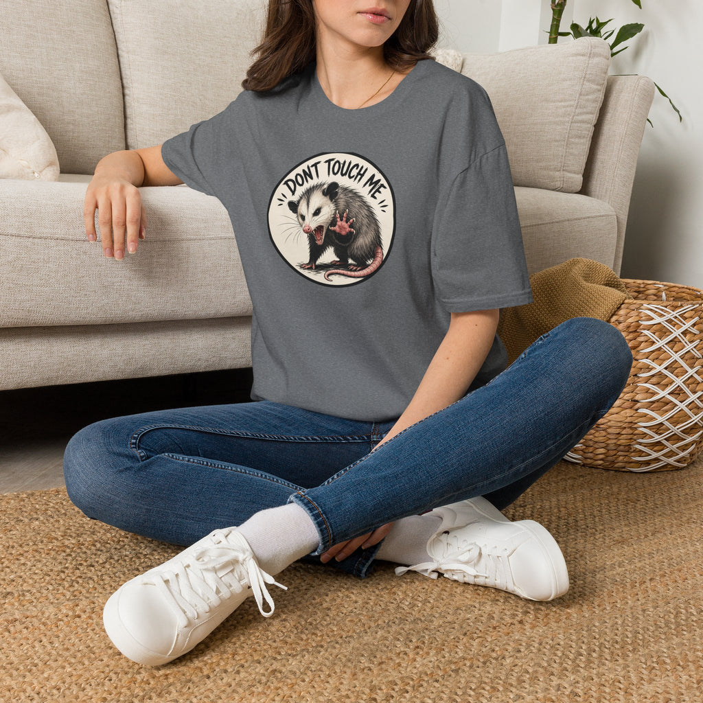Don’t Touch Me Opossum T-Shirt | Cute Sass, Vintage Circle Design
