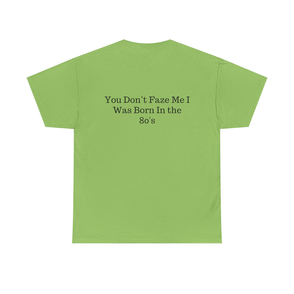 1980s Retro Palm Triangle Tee | You Don't Faze Me I Was Born In The 80s