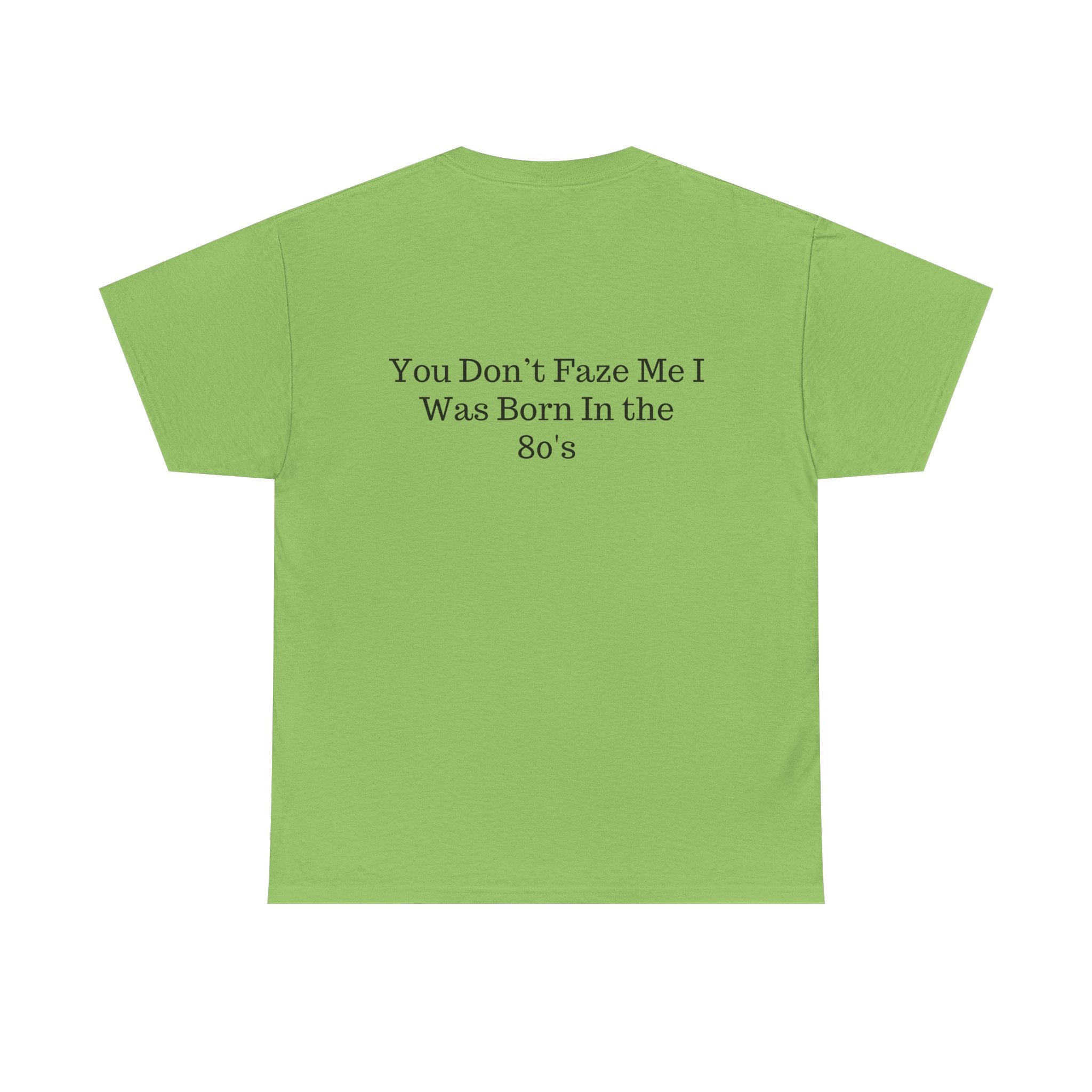 1980s Retro Palm Triangle Tee | You Don't Faze Me I Was Born In The 80s